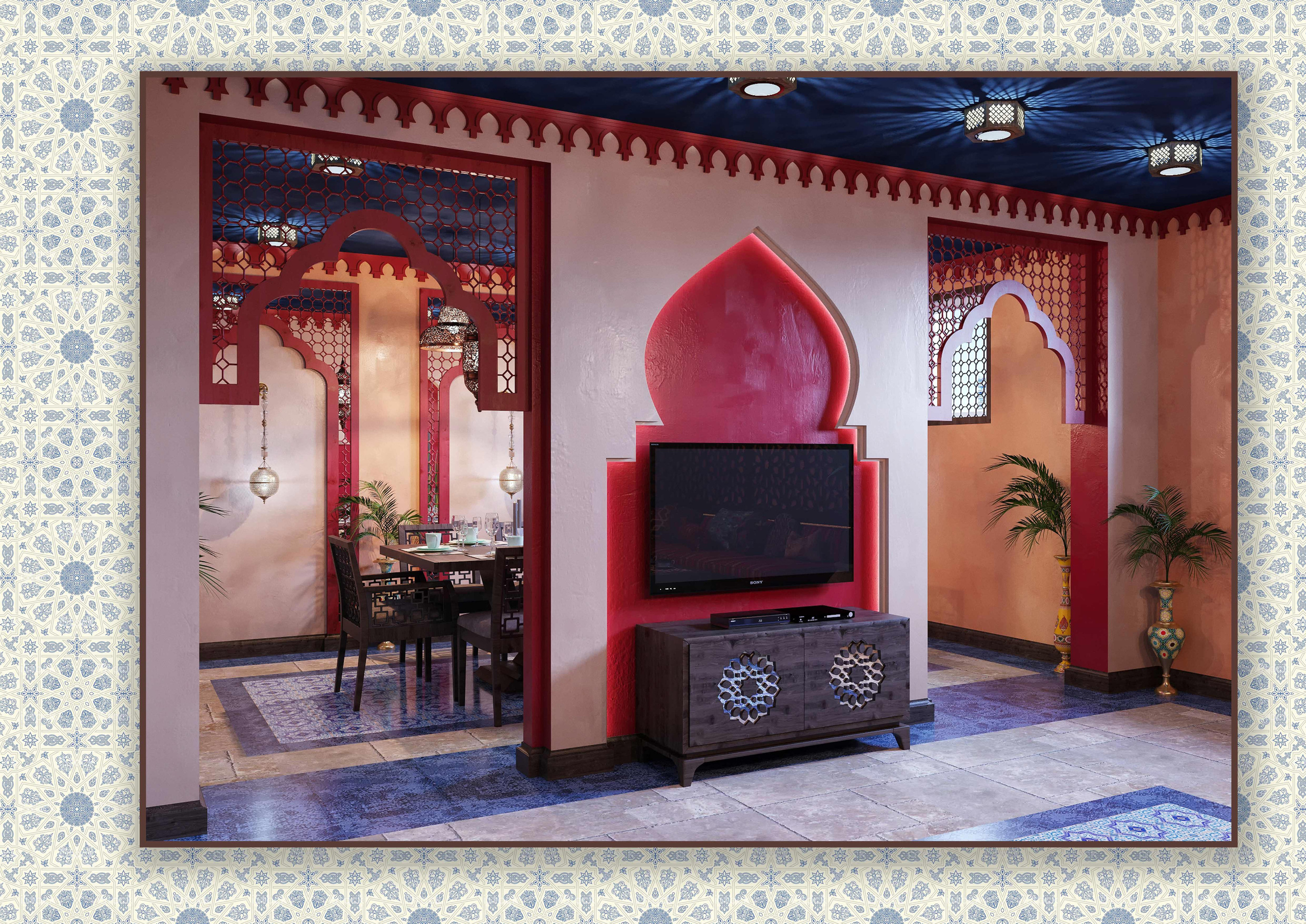 Дизайн — проект чайного дома «MUSKAT». Разработка и техническое сопровождение архитектурных и дизайн-проектов