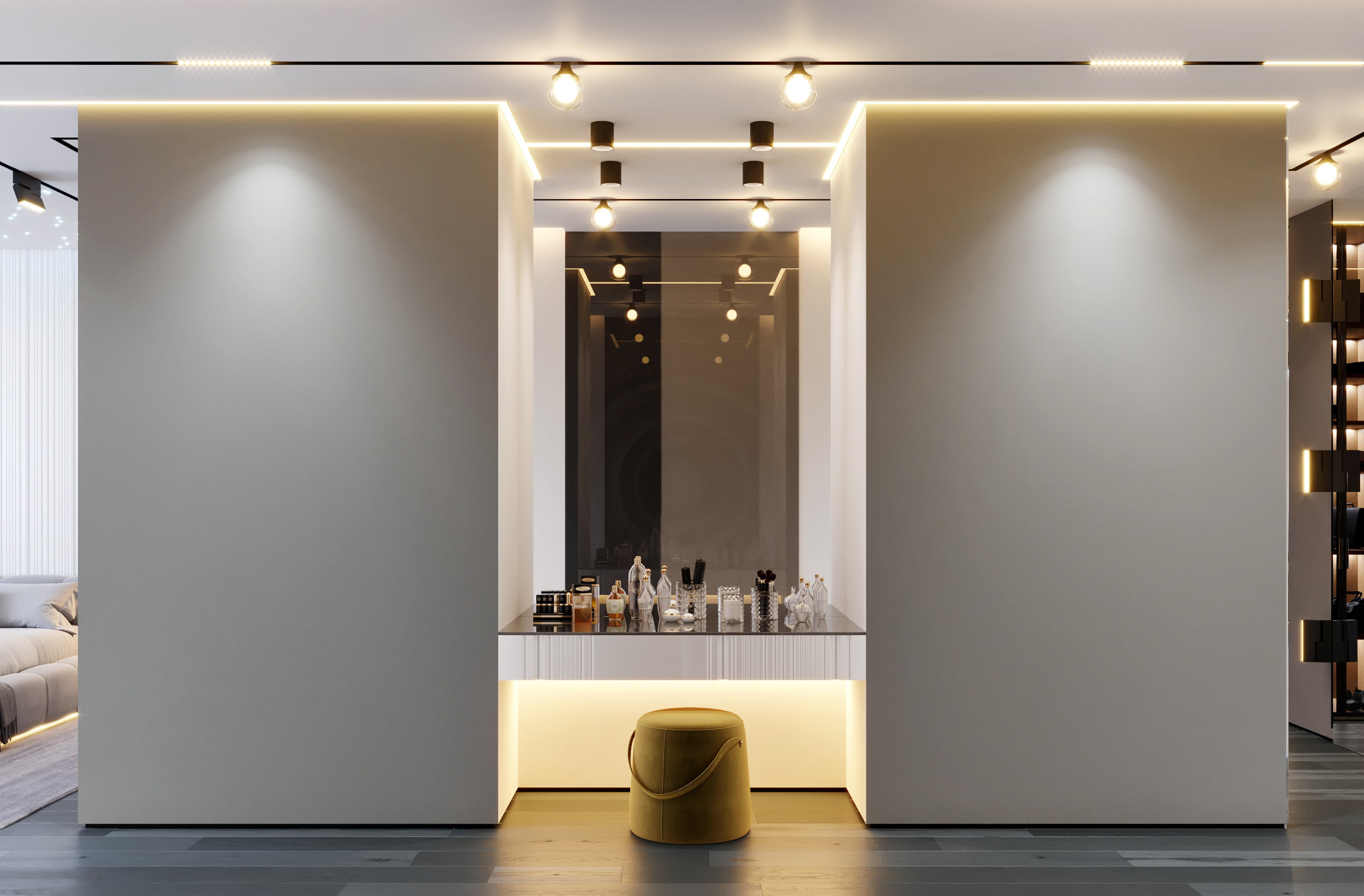 Дизайн — проект квартиры 233 м². Разработка и техническое сопровождение архитектурных и дизайн-проектов