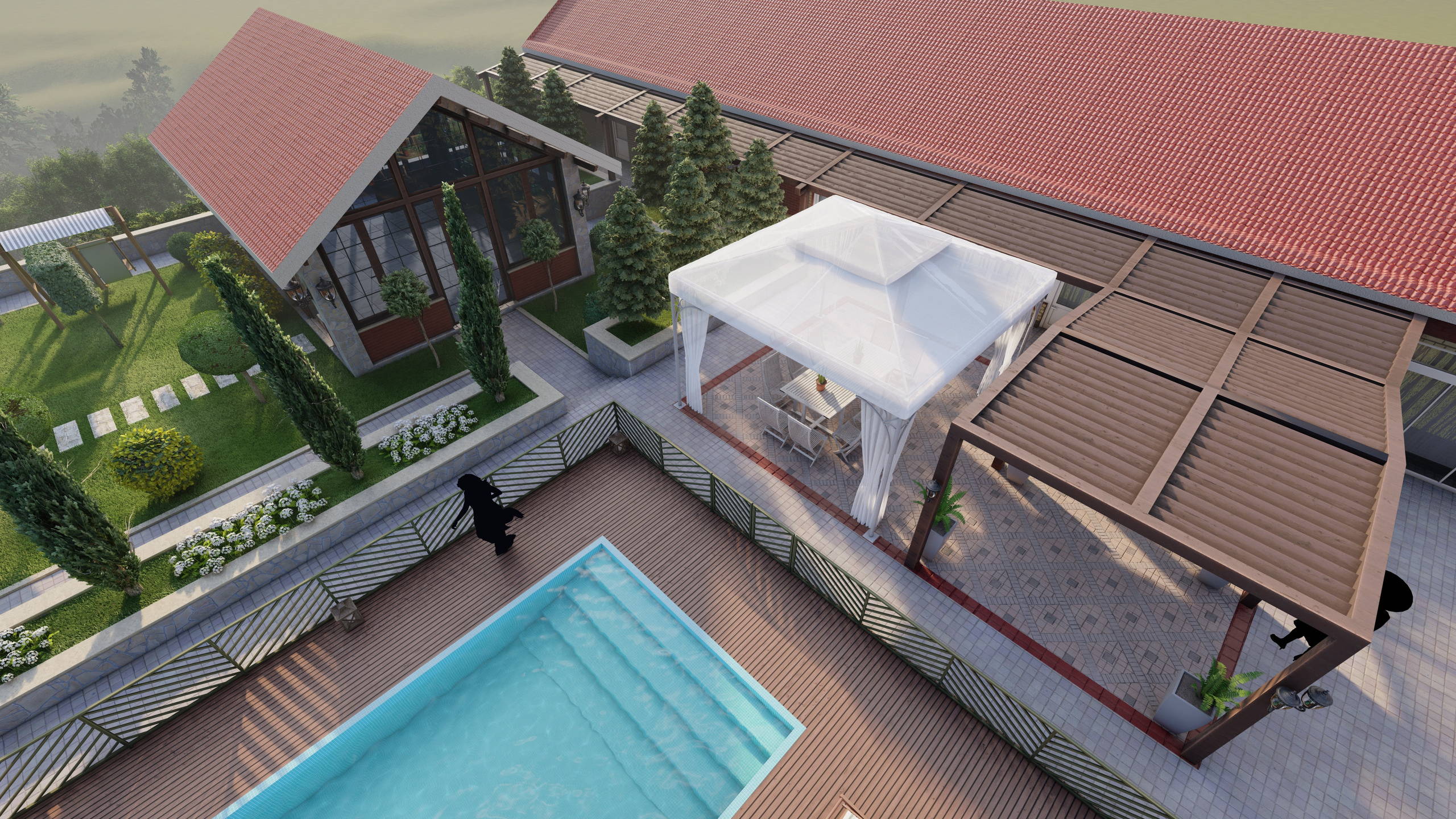 Проект разработки ландшафтного благоустройства в городе Ленкорань. Разработка и техническое сопровождение архитектурных и дизайн-проектов