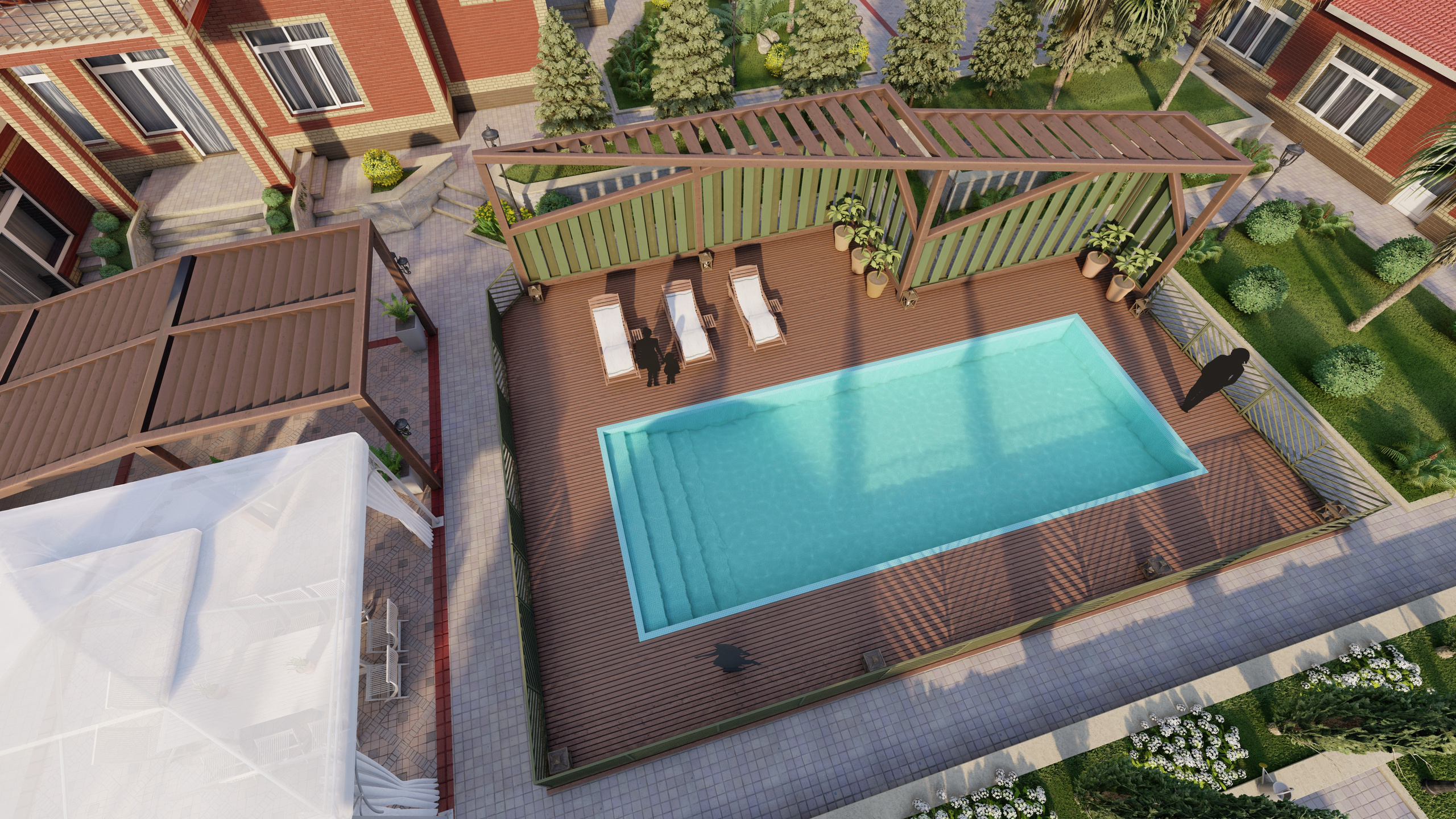 Проект разработки ландшафтного благоустройства в городе Ленкорань. Разработка и техническое сопровождение архитектурных и дизайн-проектов