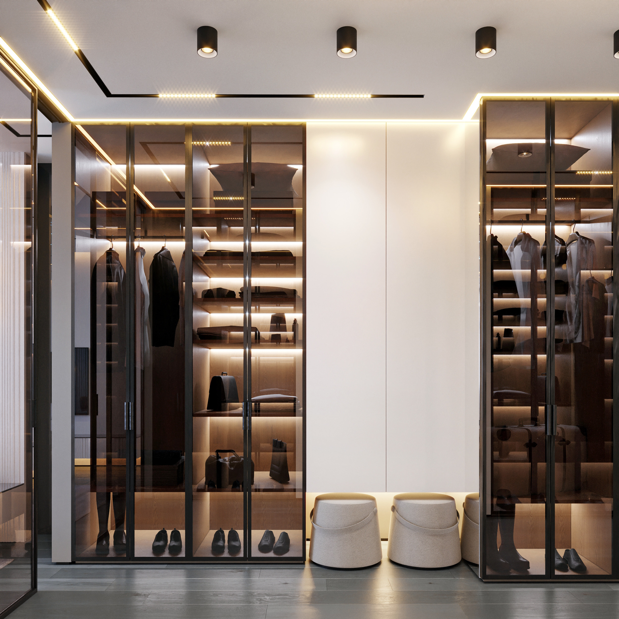 Дизайн — проект квартиры 233 м². Разработка и техническое сопровождение архитектурных и дизайн-проектов