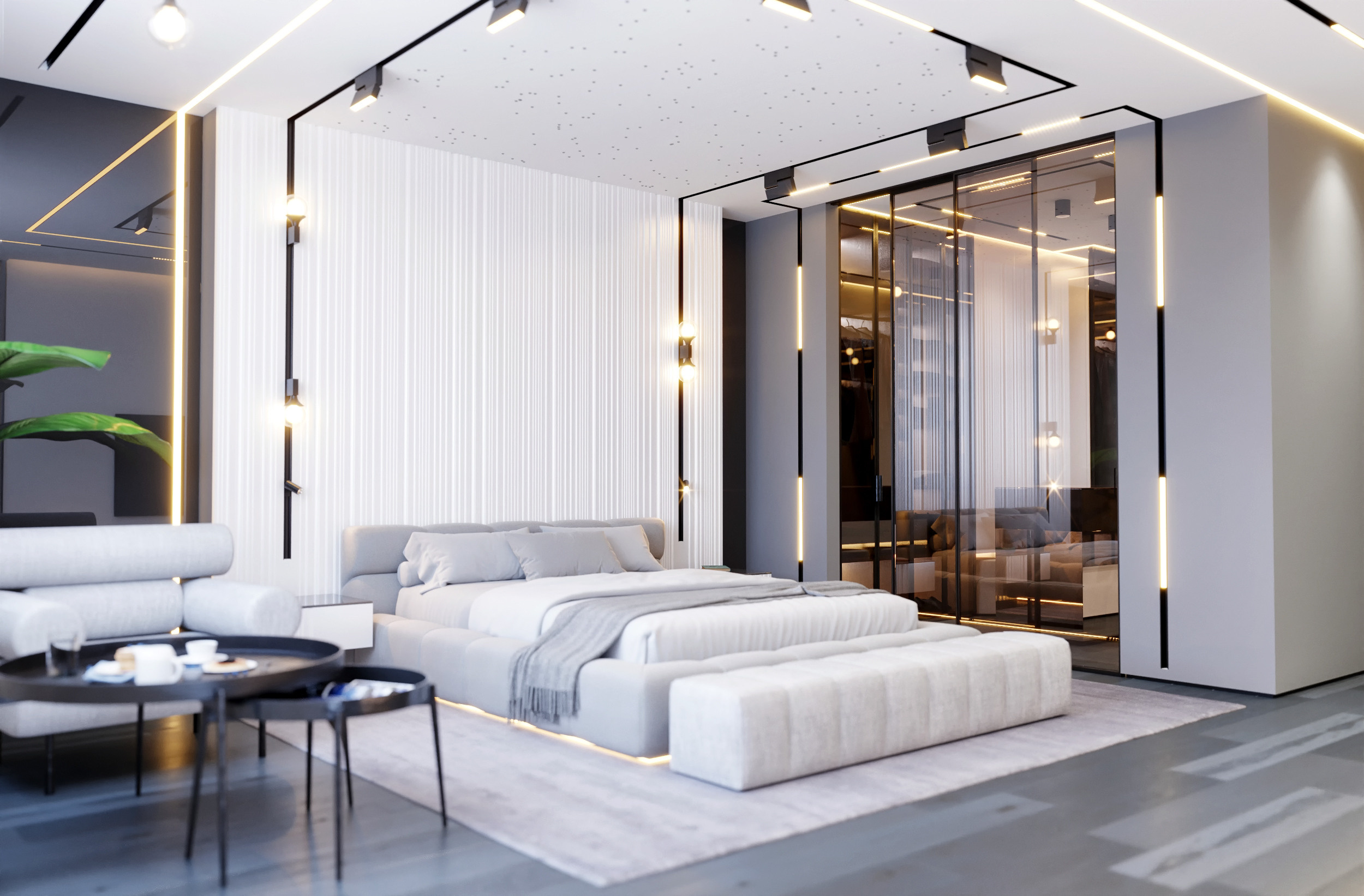 Дизайн — проект квартиры 233 м². Разработка и техническое сопровождение архитектурных и дизайн-проектов