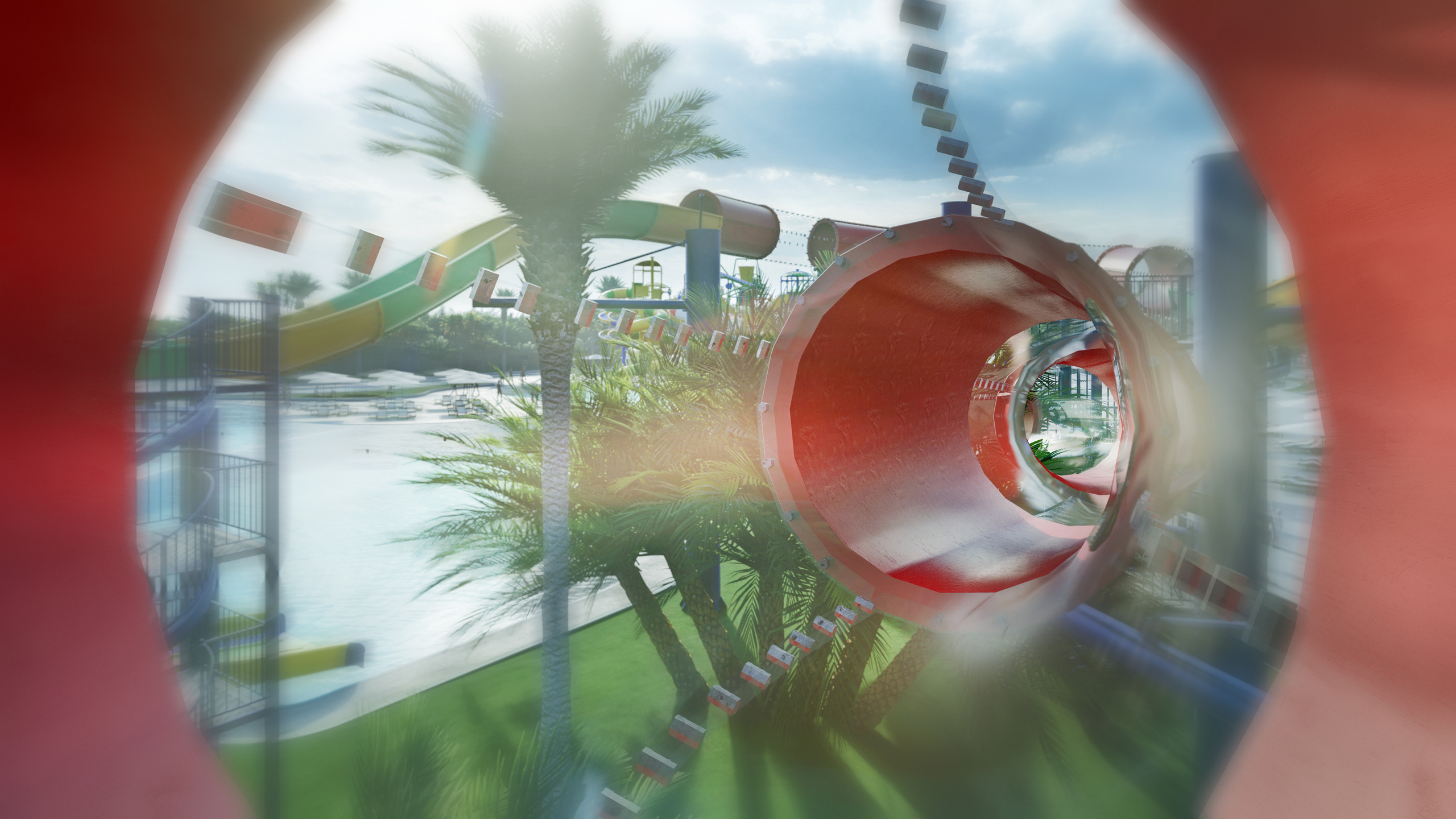 Эскизный проект парка водных развлечений. Разработка и техническое сопровождение архитектурных и дизайн-проектов