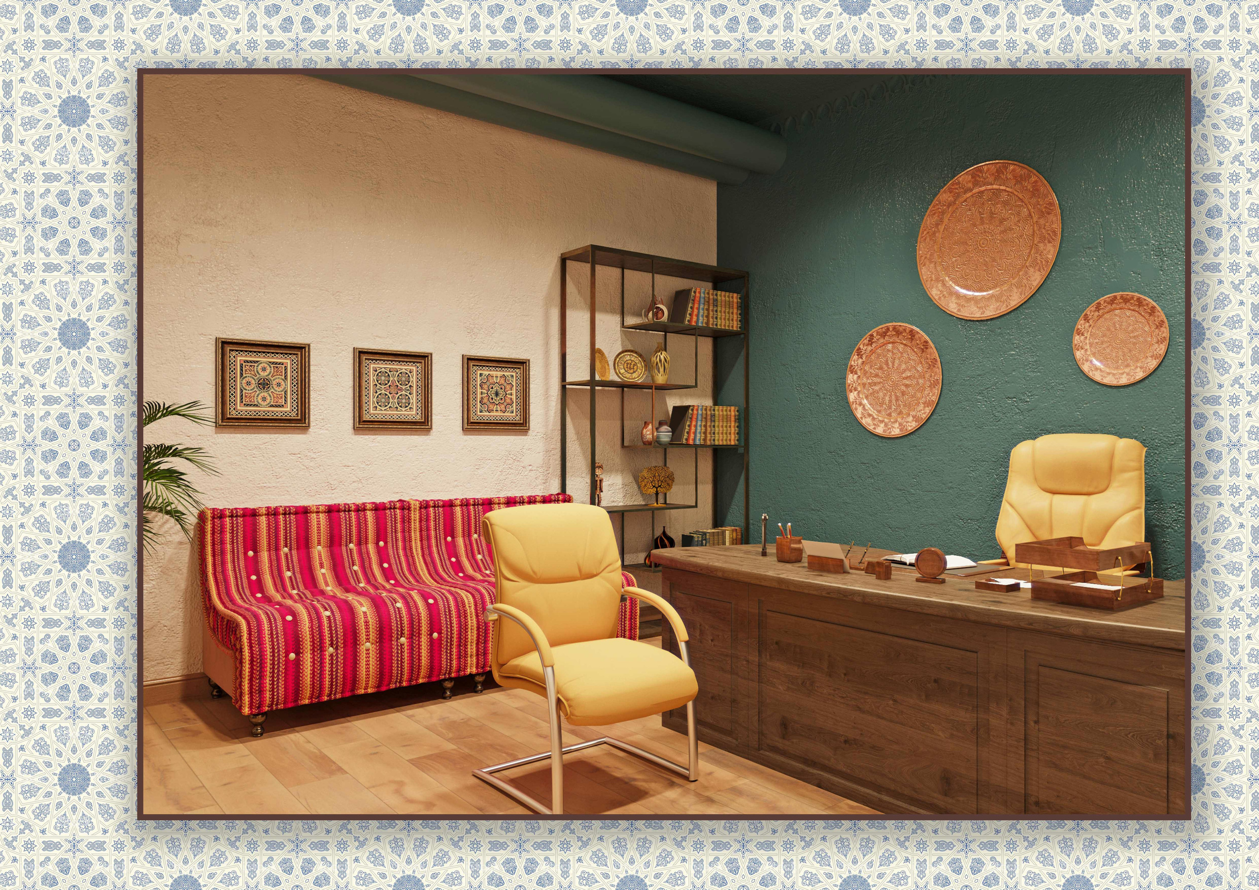 Дизайн — проект чайного дома «MUSKAT». Разработка и техническое сопровождение архитектурных и дизайн-проектов