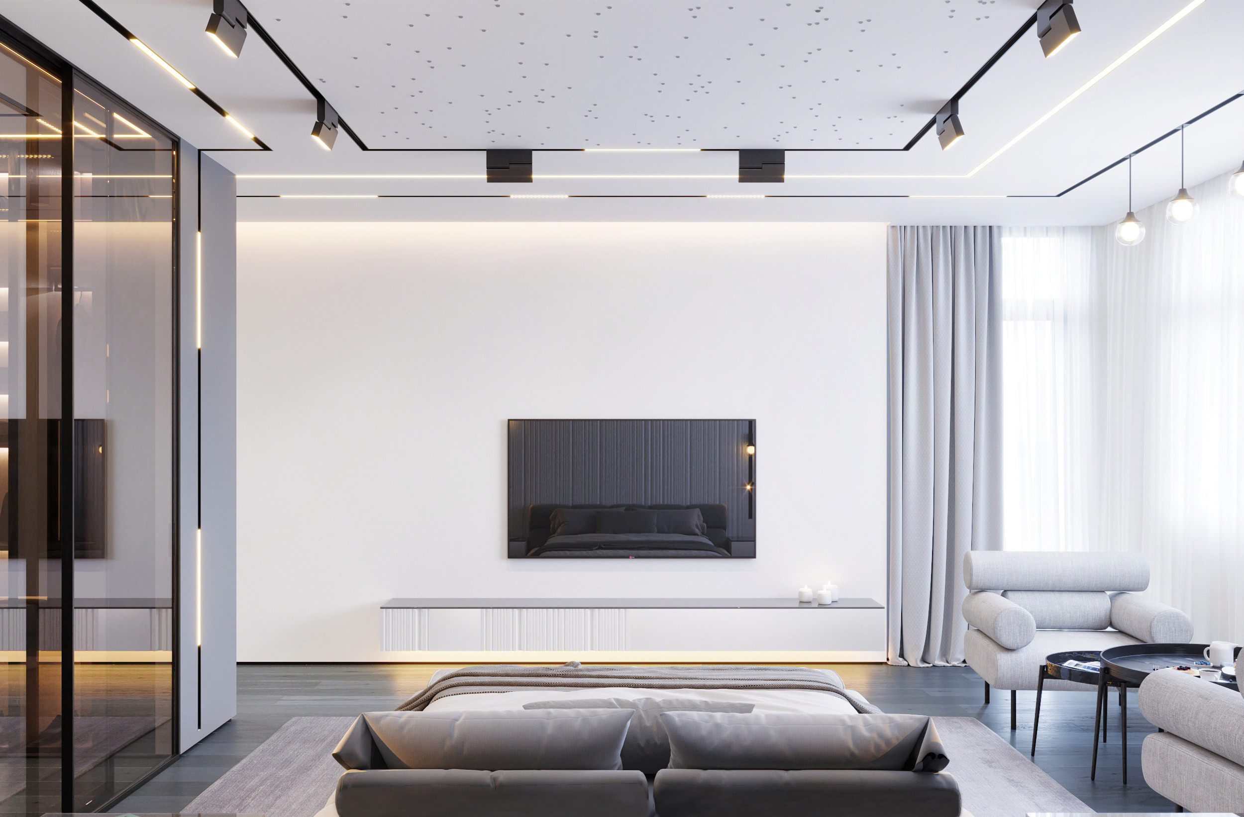 Дизайн — проект квартиры 233 м². Разработка и техническое сопровождение архитектурных и дизайн-проектов