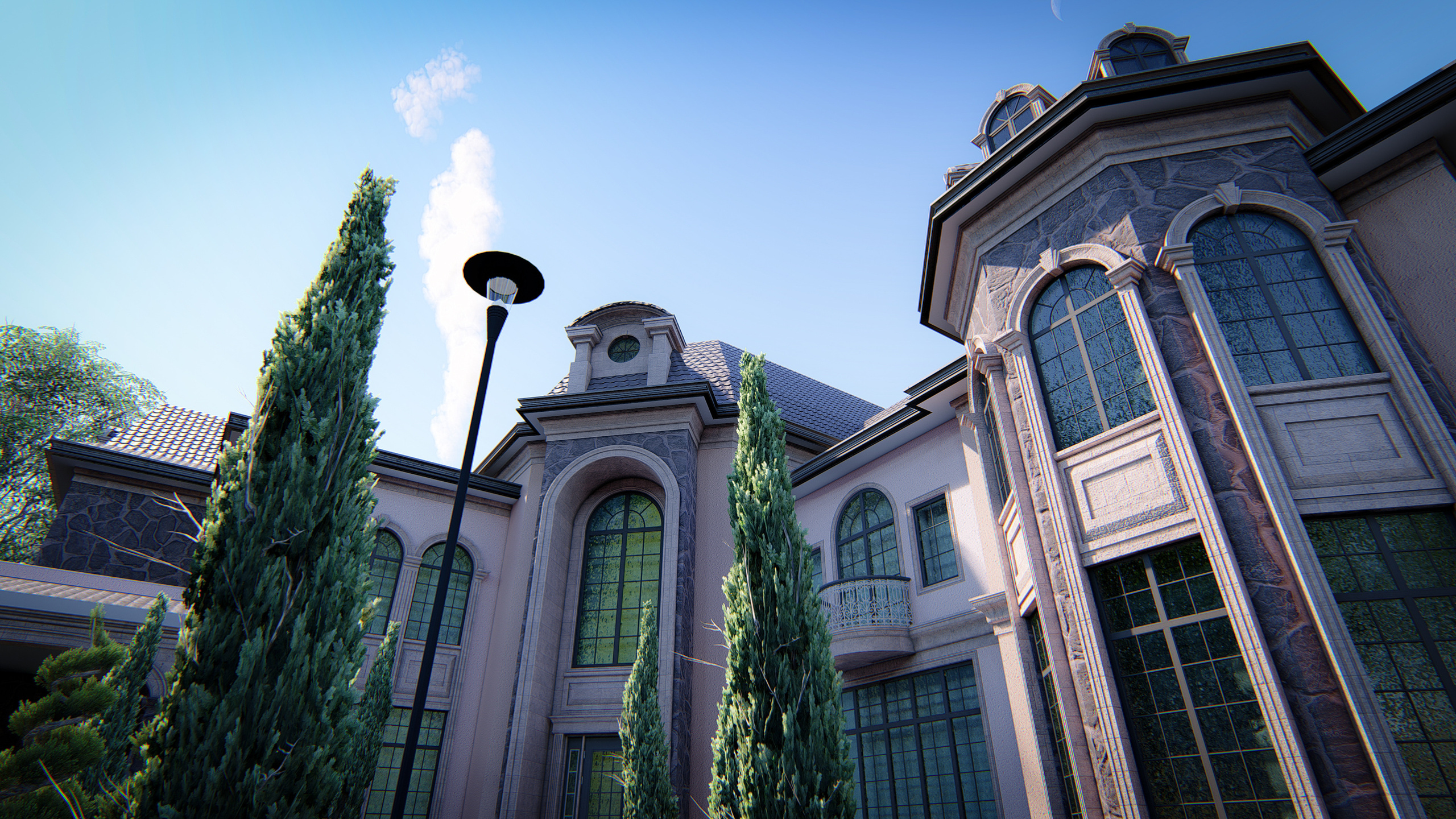 Эскизный проект частного жилого комплекса в городе Губа. Разработка и техническое сопровождение архитектурных и дизайн-проектов