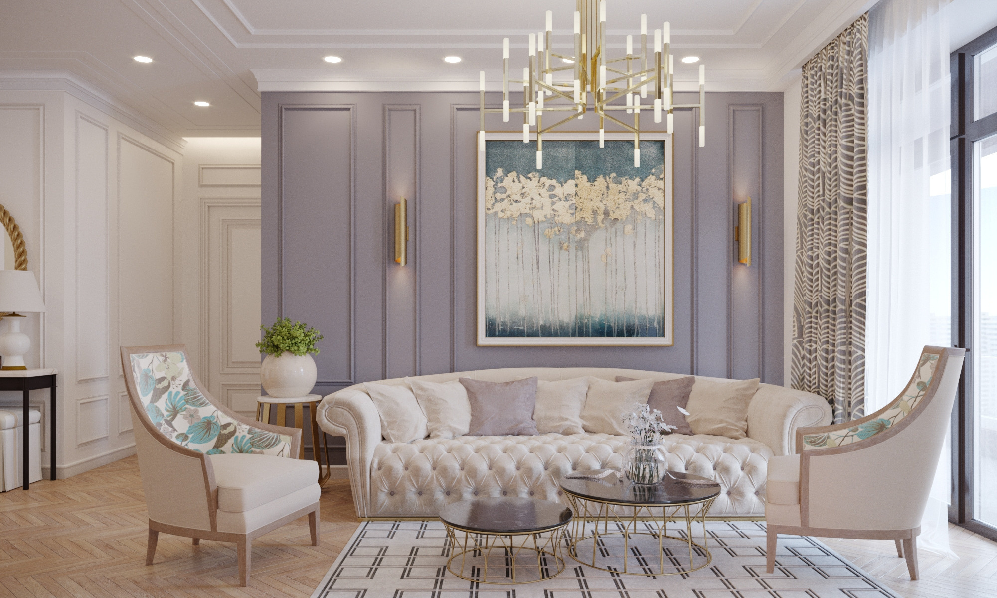 Дизайн — проект квартиры 110 м². Разработка и техническое сопровождение архитектурных и дизайн-проектов