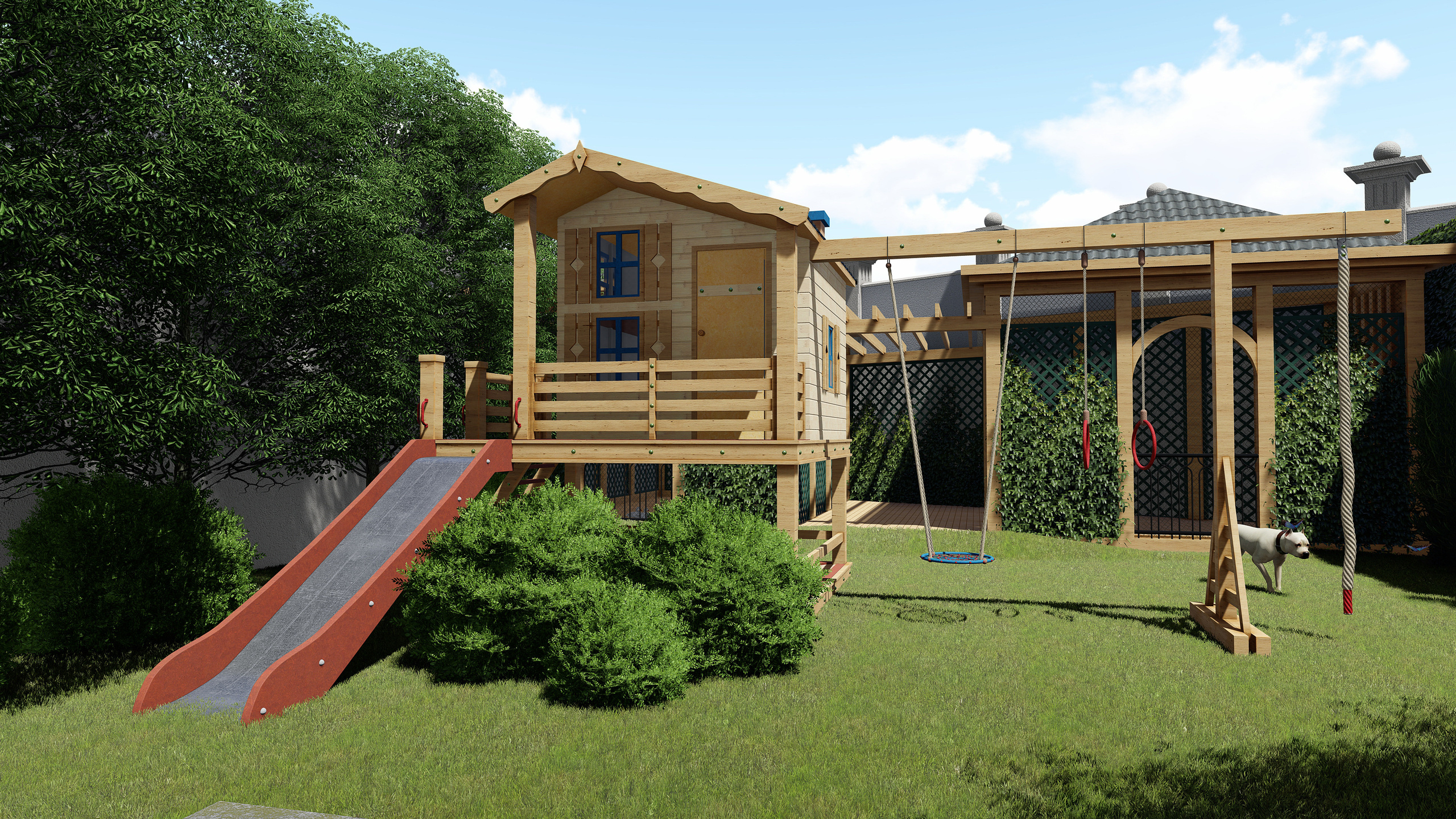 Проект разработки ландшафтного благоустройства в городе Гянджа. Разработка и техническое сопровождение архитектурных и дизайн-проектов