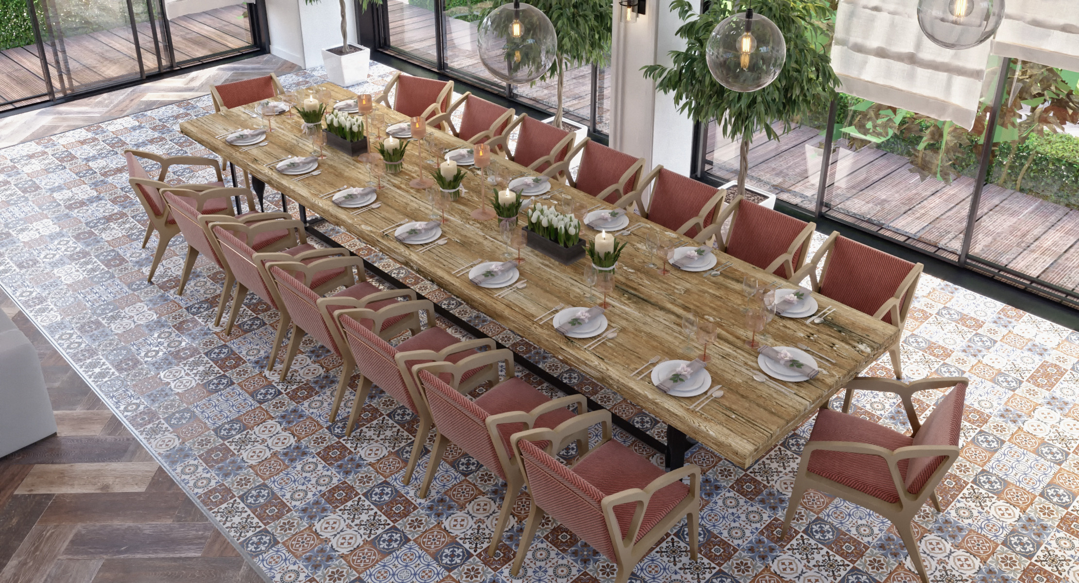 Дизайн — проект частного рекреационного помещения. Разработка и техническое сопровождение архитектурных и дизайн-проектов