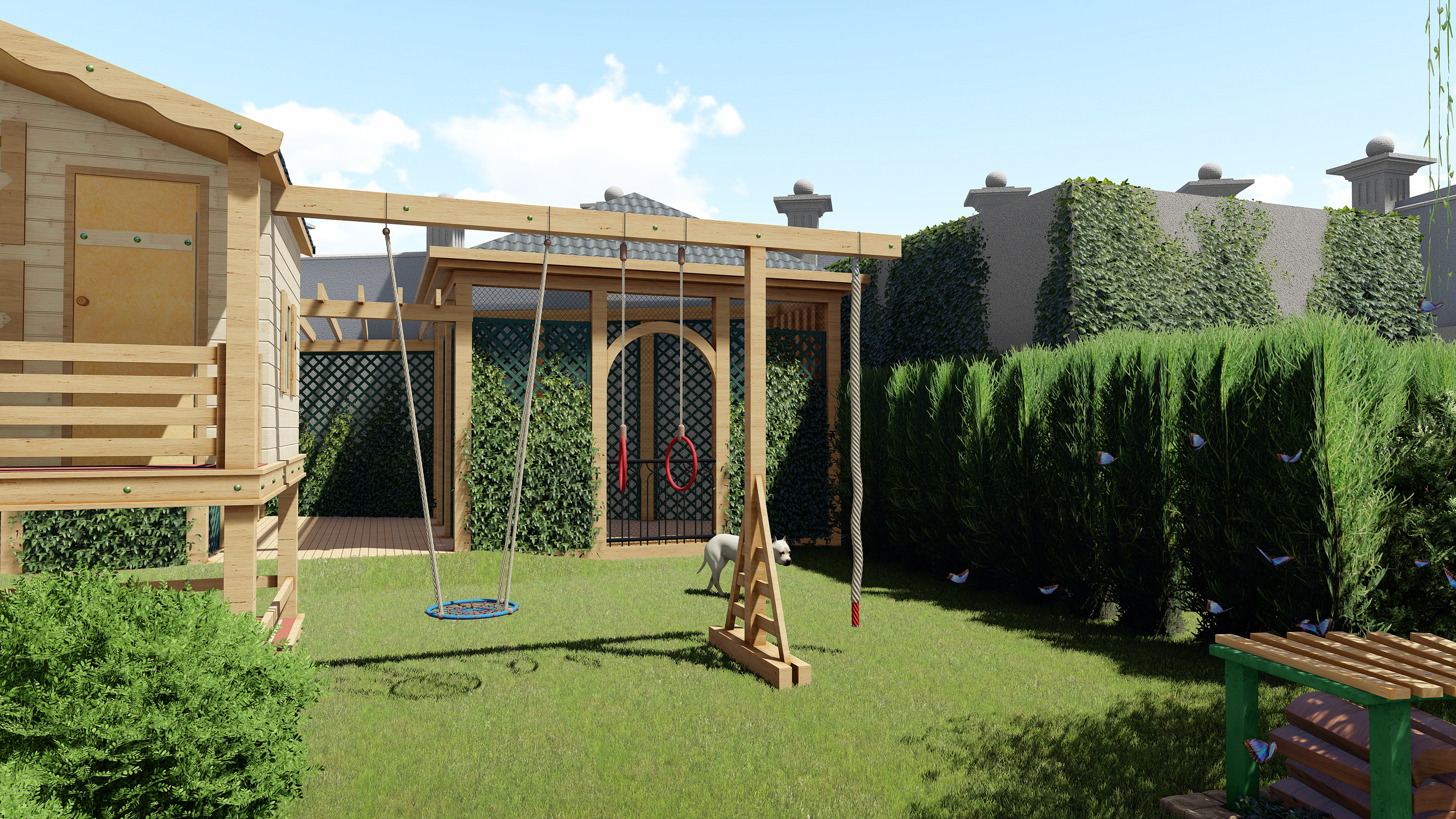 Проект разработки ландшафтного благоустройства в городе Гянджа. Разработка и техническое сопровождение архитектурных и дизайн-проектов