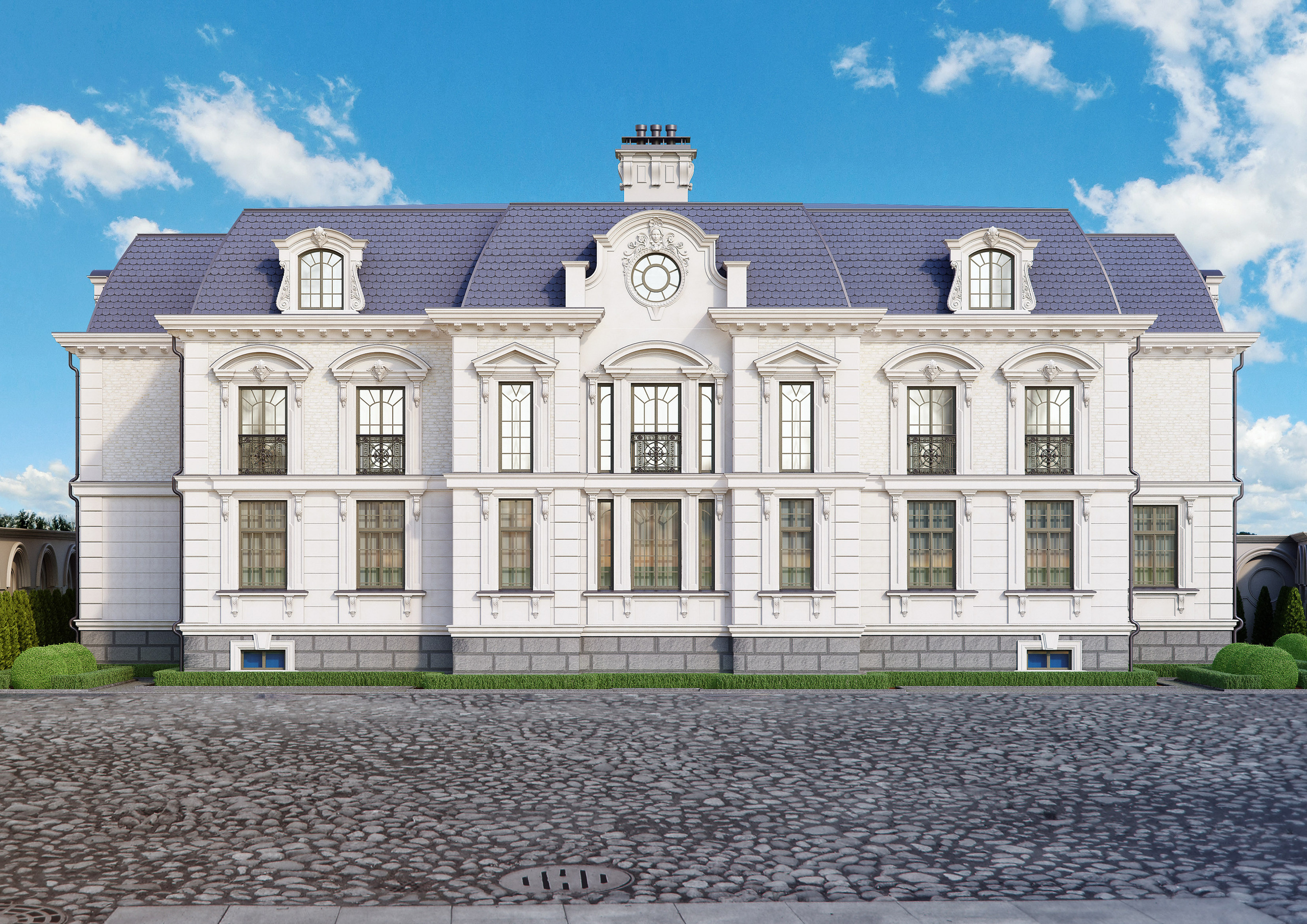 Проект частного жилого дома. Разработка и техническое сопровождение архитектурных и дизайн-проектов