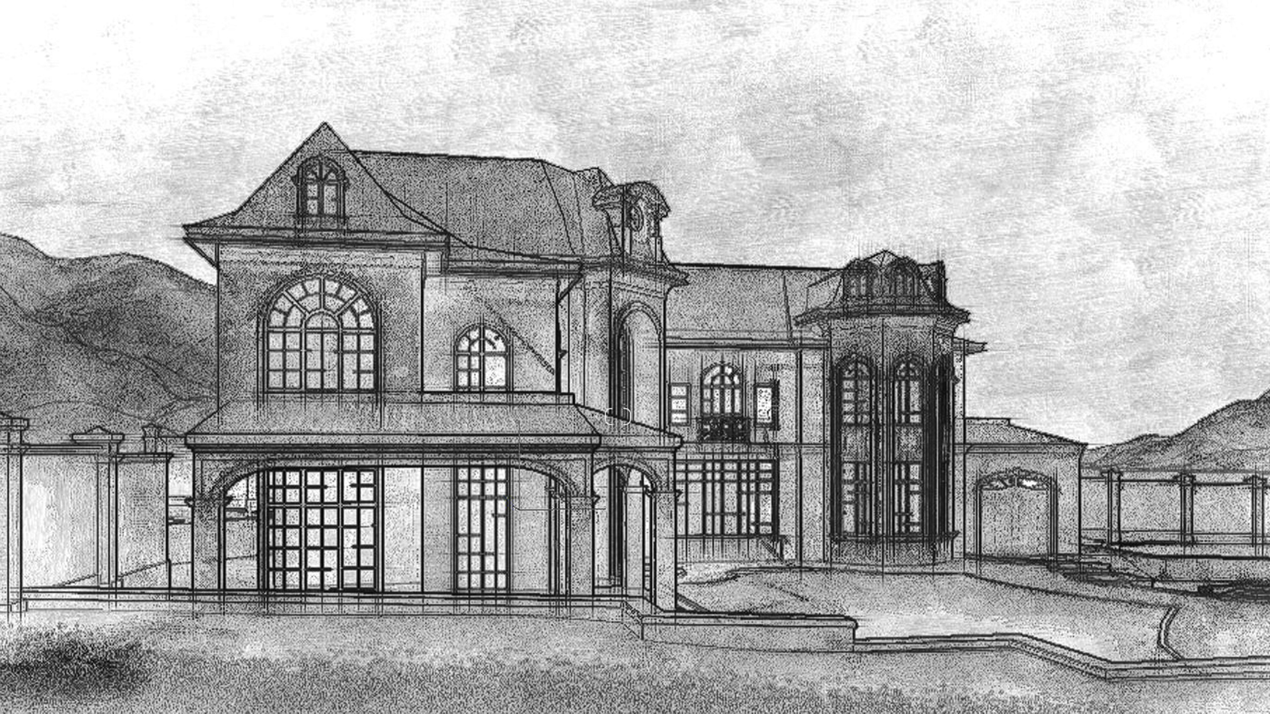 Эскизный проект частного жилого комплекса в городе Губа. Разработка и техническое сопровождение архитектурных и дизайн-проектов