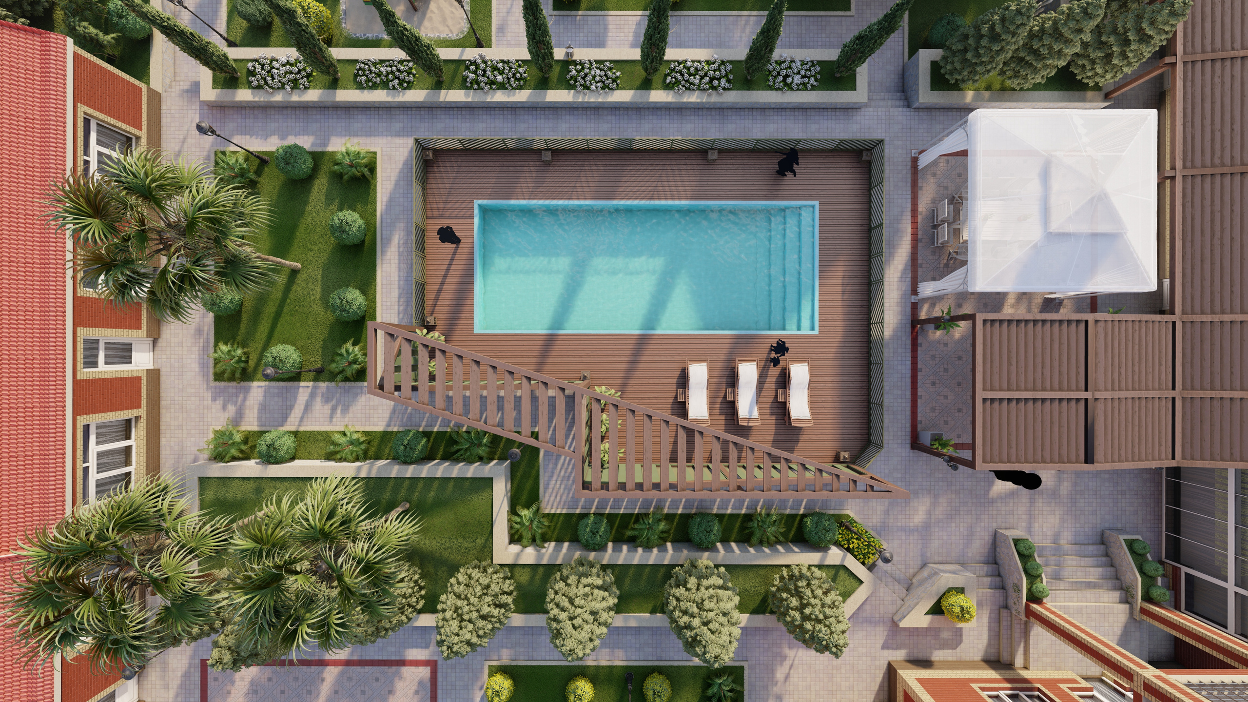 Проект разработки ландшафтного благоустройства в городе Ленкорань