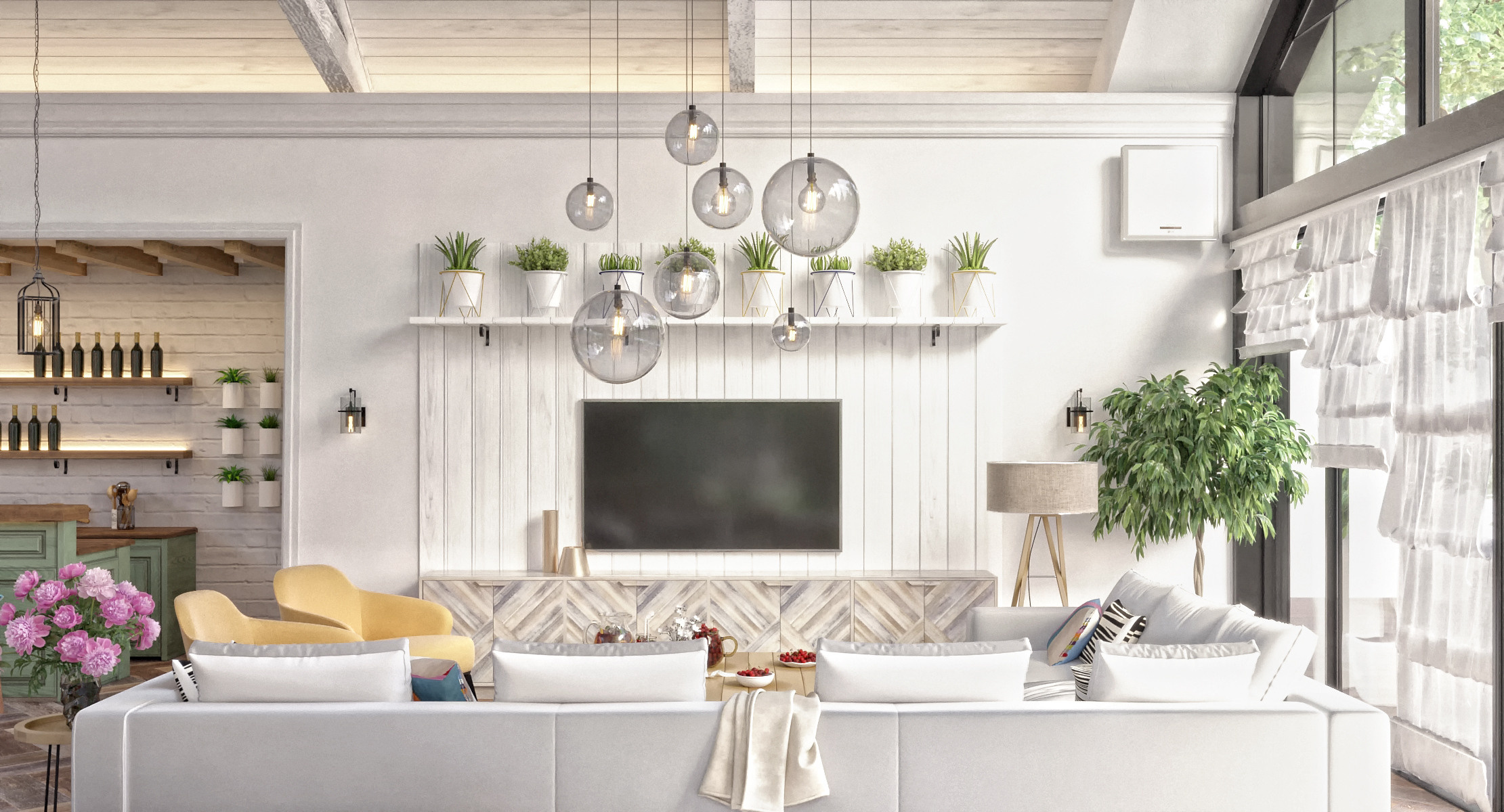 Дизайн — проект частного рекреационного помещения. Разработка и техническое сопровождение архитектурных и дизайн-проектов