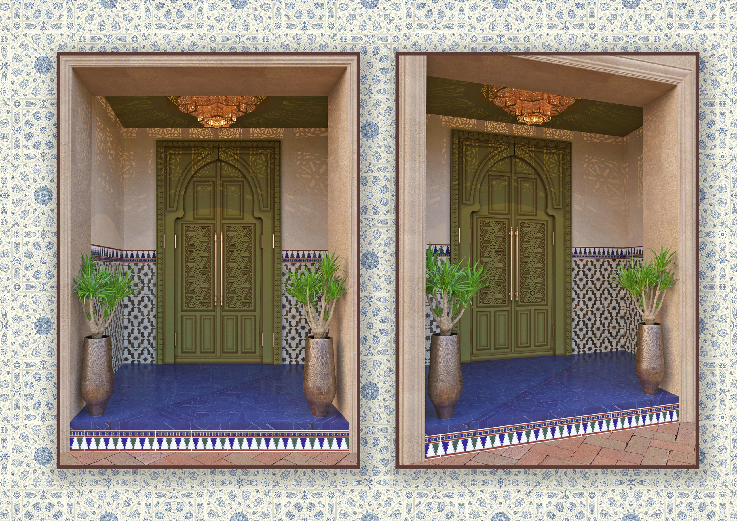 Дизайн — проект чайного дома «MUSKAT». Разработка и техническое сопровождение архитектурных и дизайн-проектов