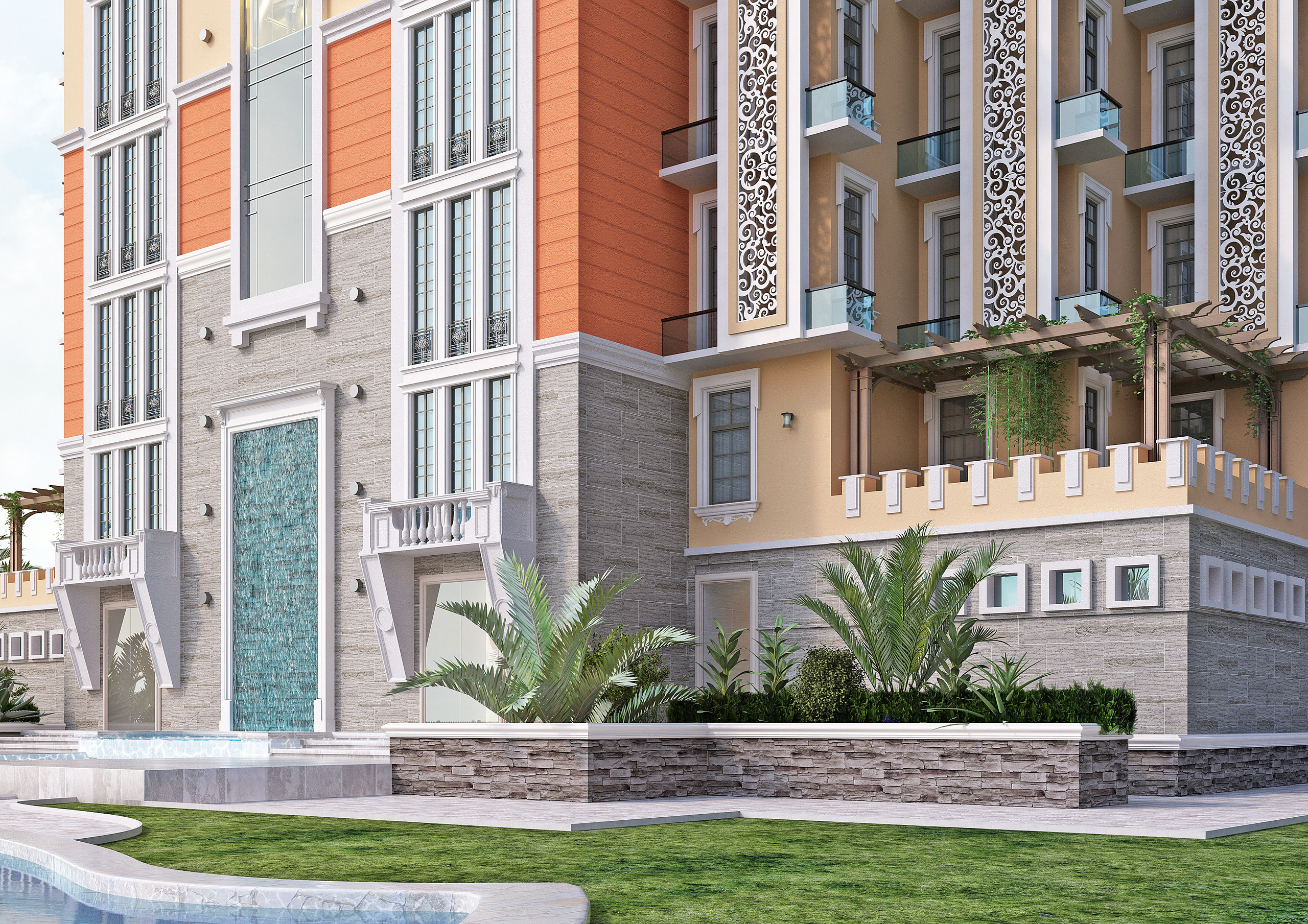 Эскизный проект гостинично-туристического комплекса. Разработка и техническое сопровождение архитектурных и дизайн-проектов