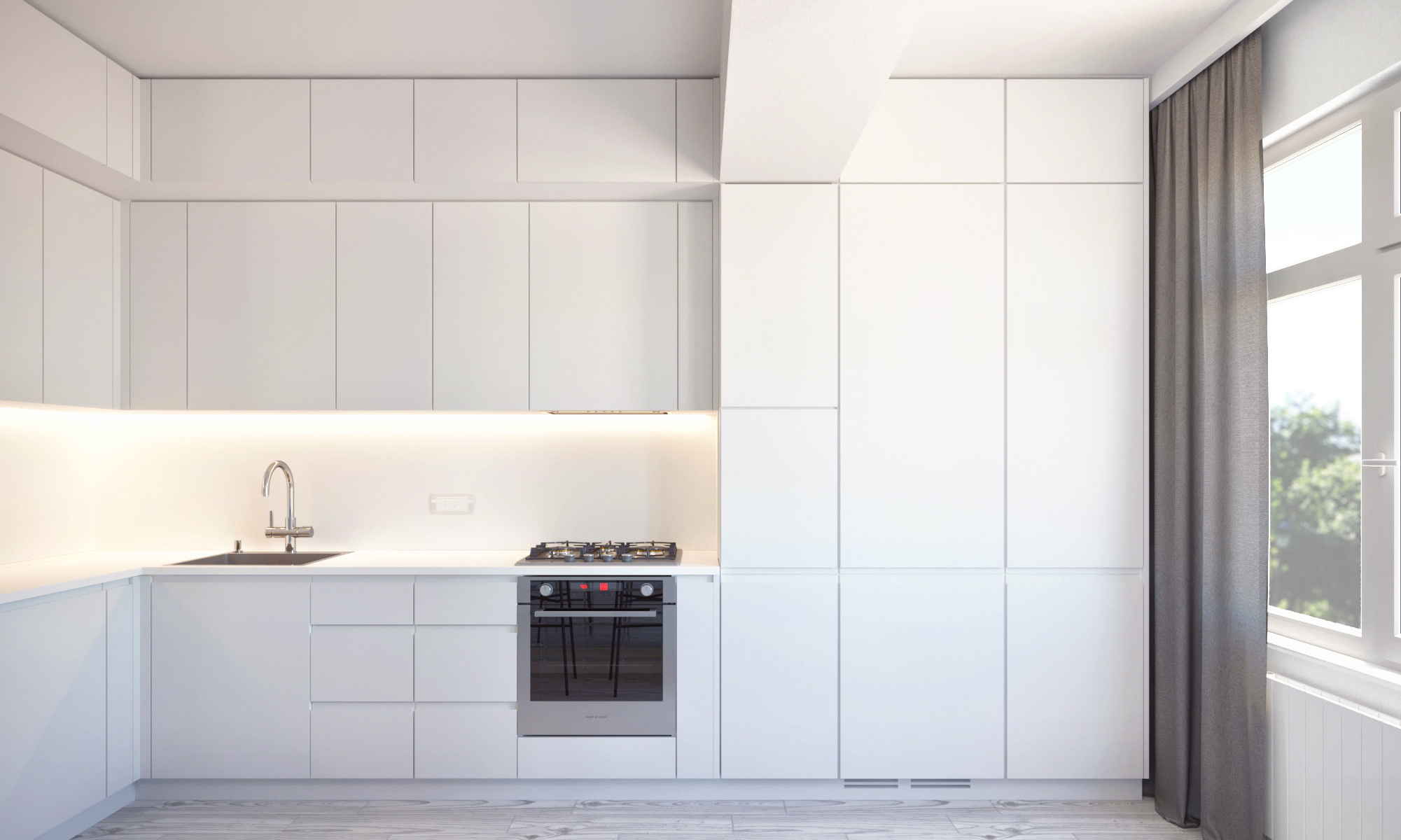 Дизайн — проект квартиры 68 м². Разработка и техническое сопровождение архитектурных и дизайн-проектов