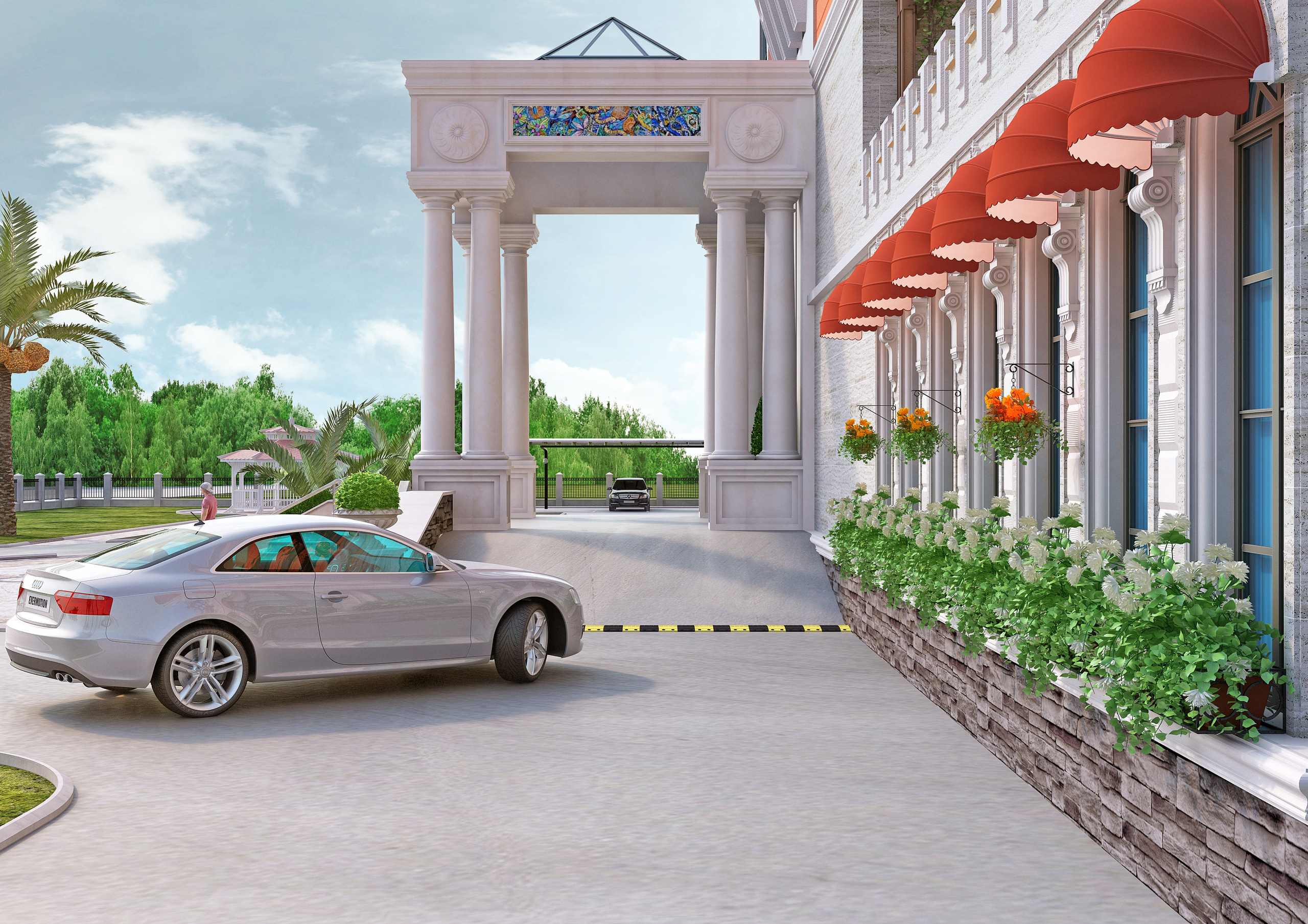 Эскизный проект гостинично-туристического комплекса. Разработка и техническое сопровождение архитектурных и дизайн-проектов