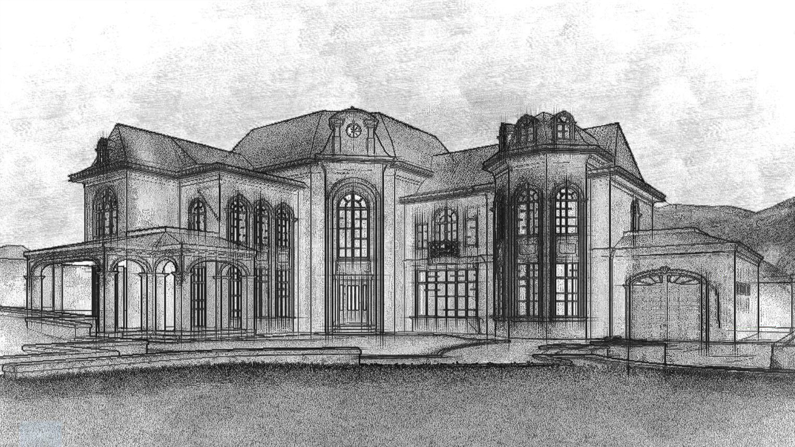 Эскизный проект частного жилого комплекса в городе Губа. Разработка и техническое сопровождение архитектурных и дизайн-проектов