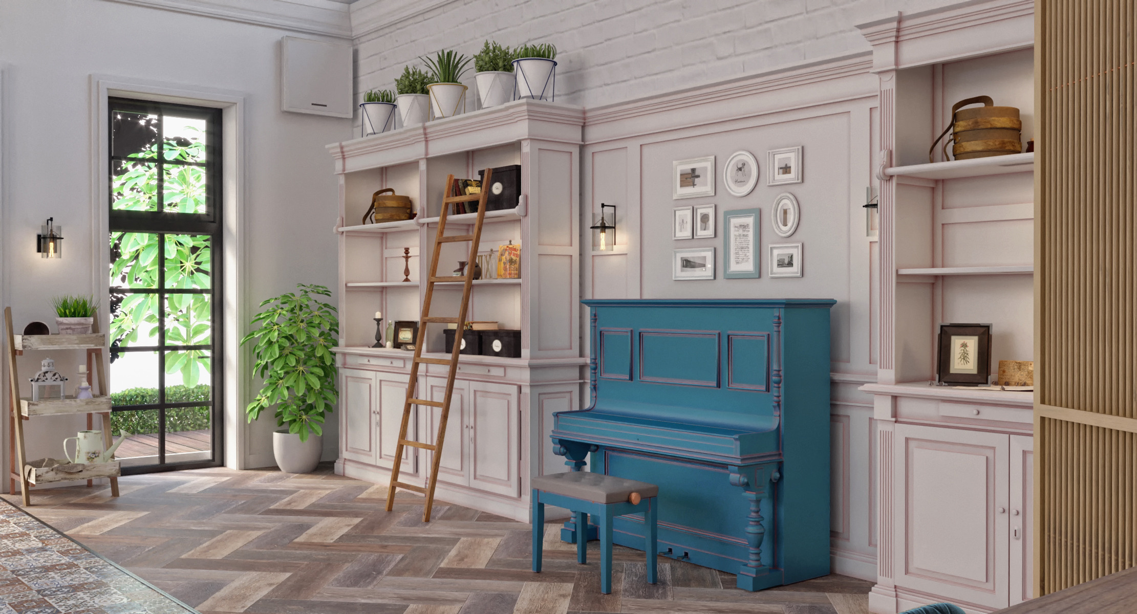 Дизайн — проект частного рекреационного помещения. Разработка и техническое сопровождение архитектурных и дизайн-проектов