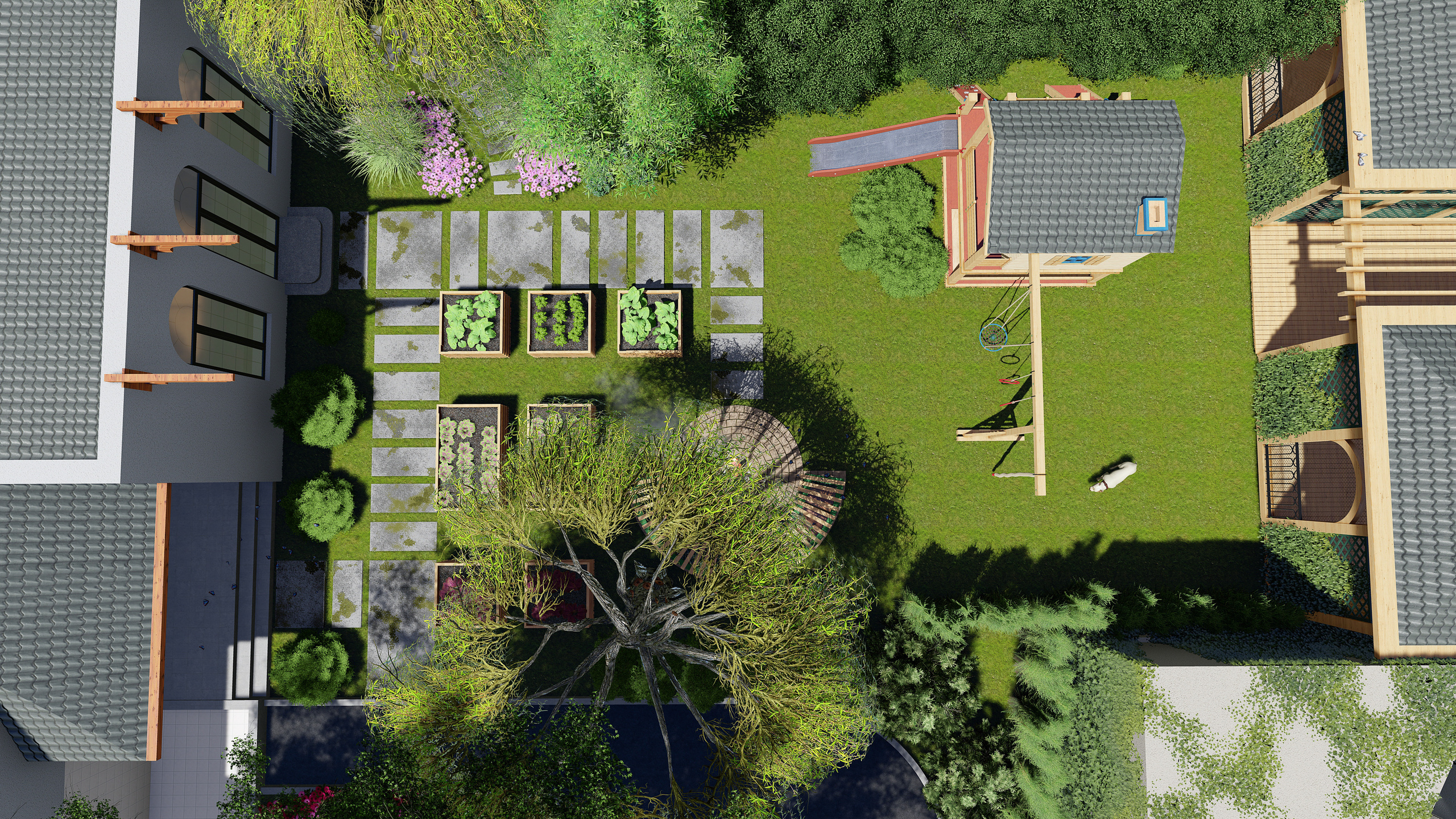 Проект разработки ландшафтного благоустройства в городе Гянджа. Разработка и техническое сопровождение архитектурных и дизайн-проектов