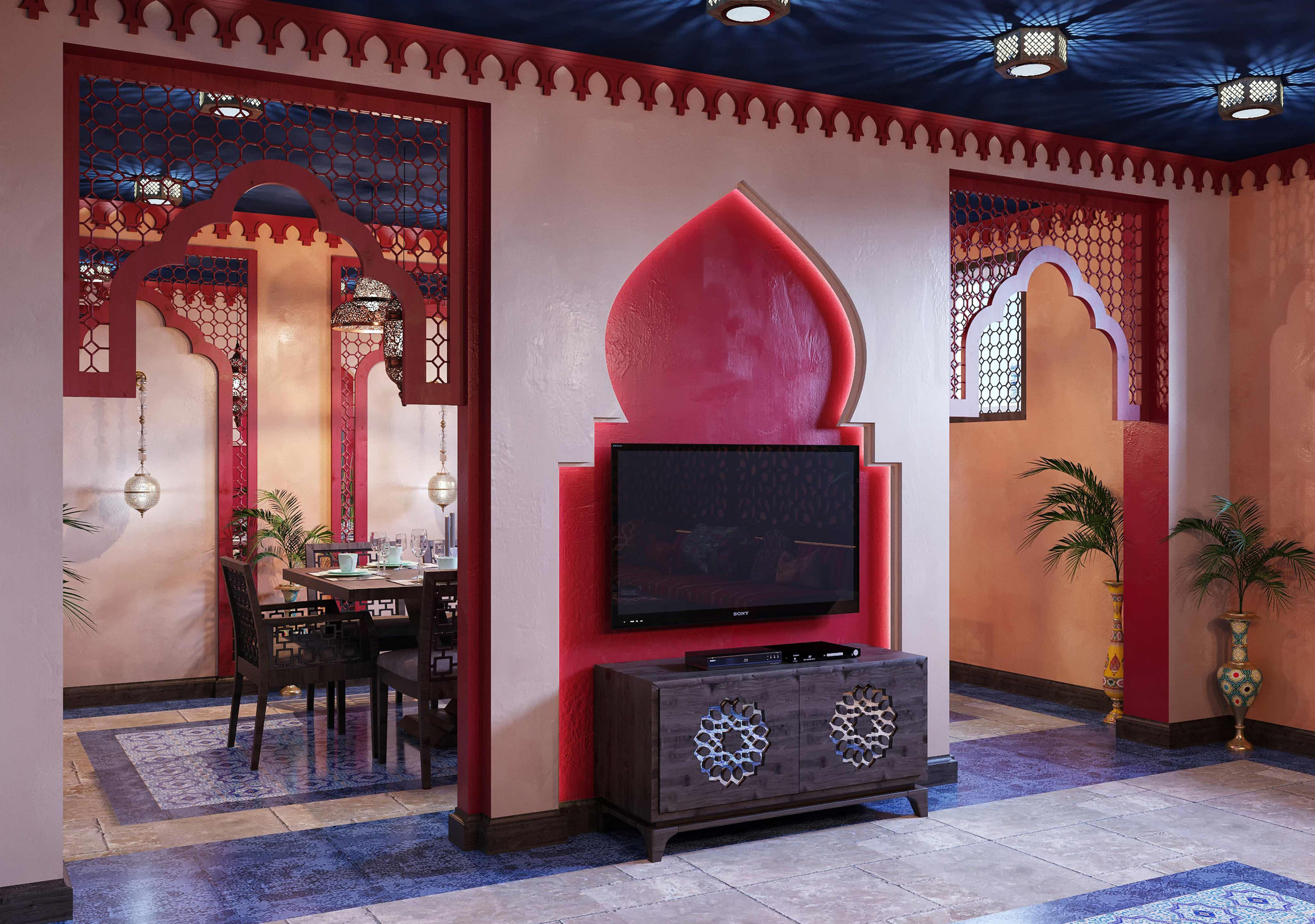 Дизайн — проект чайного дома «MUSKAT»