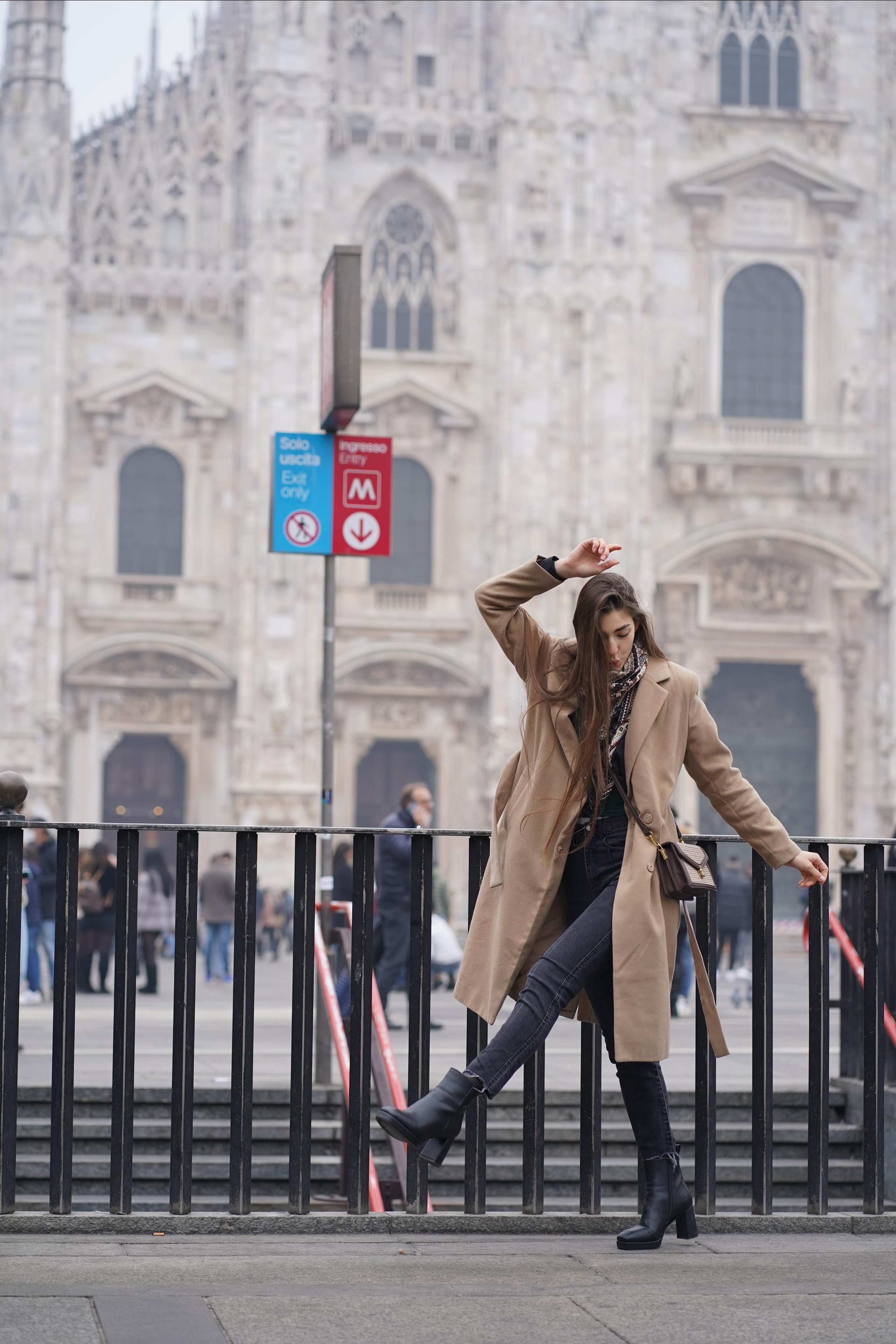 Дуомо. Полина. Гид и фотограф в Милане