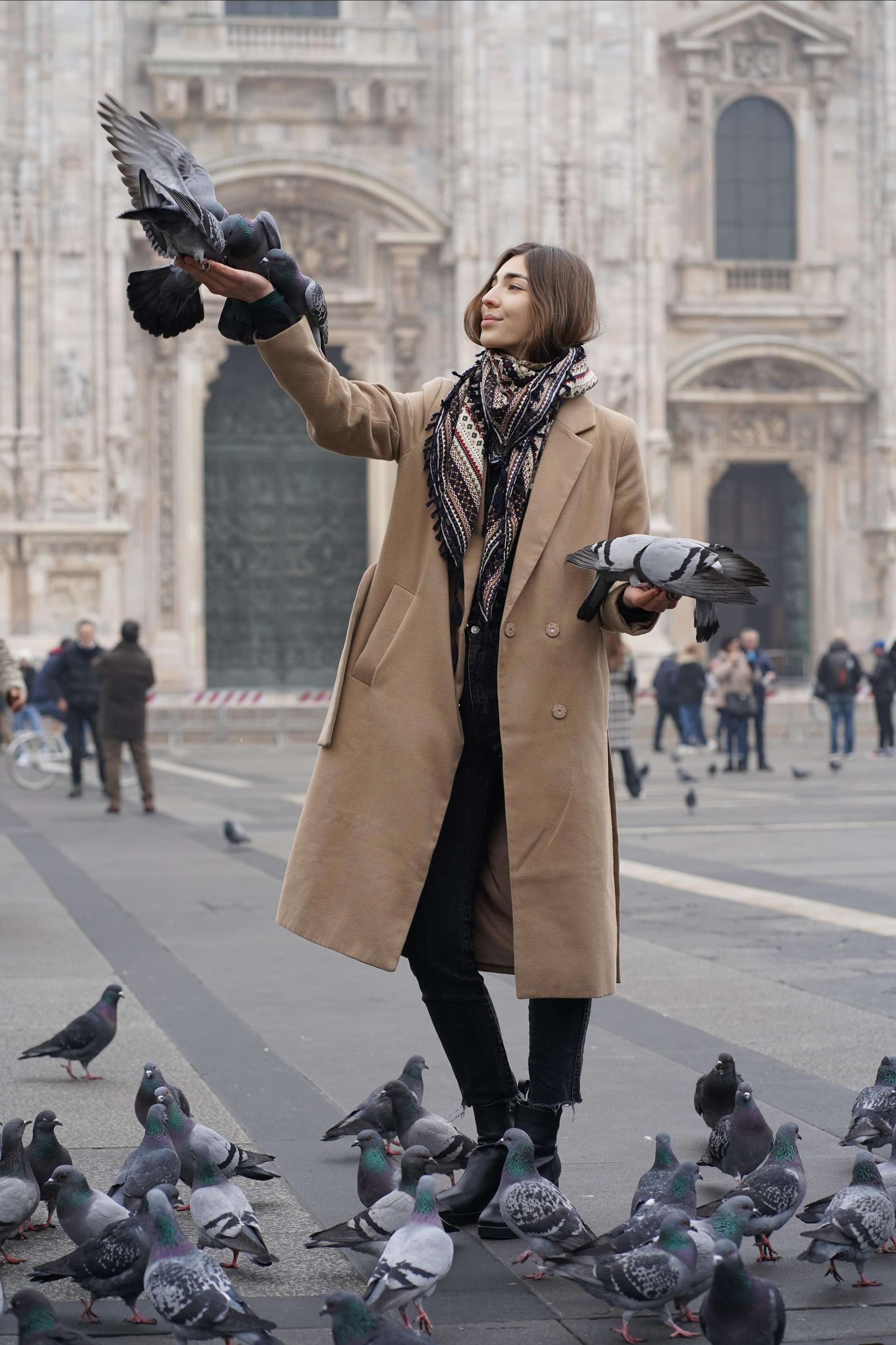 Дуомо. Полина. Гид и фотограф в Милане