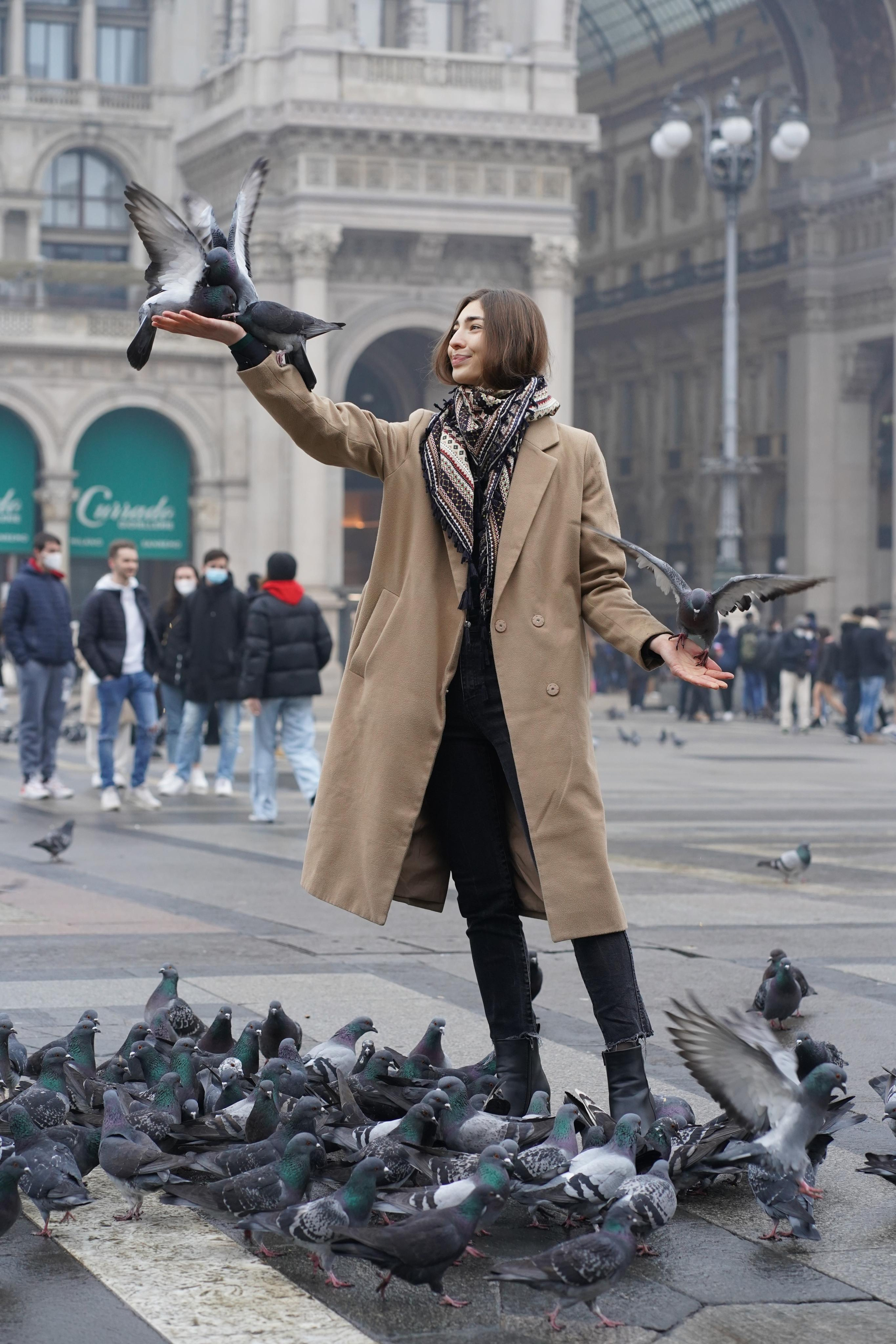 Дуомо. Полина. Гид и фотограф в Милане