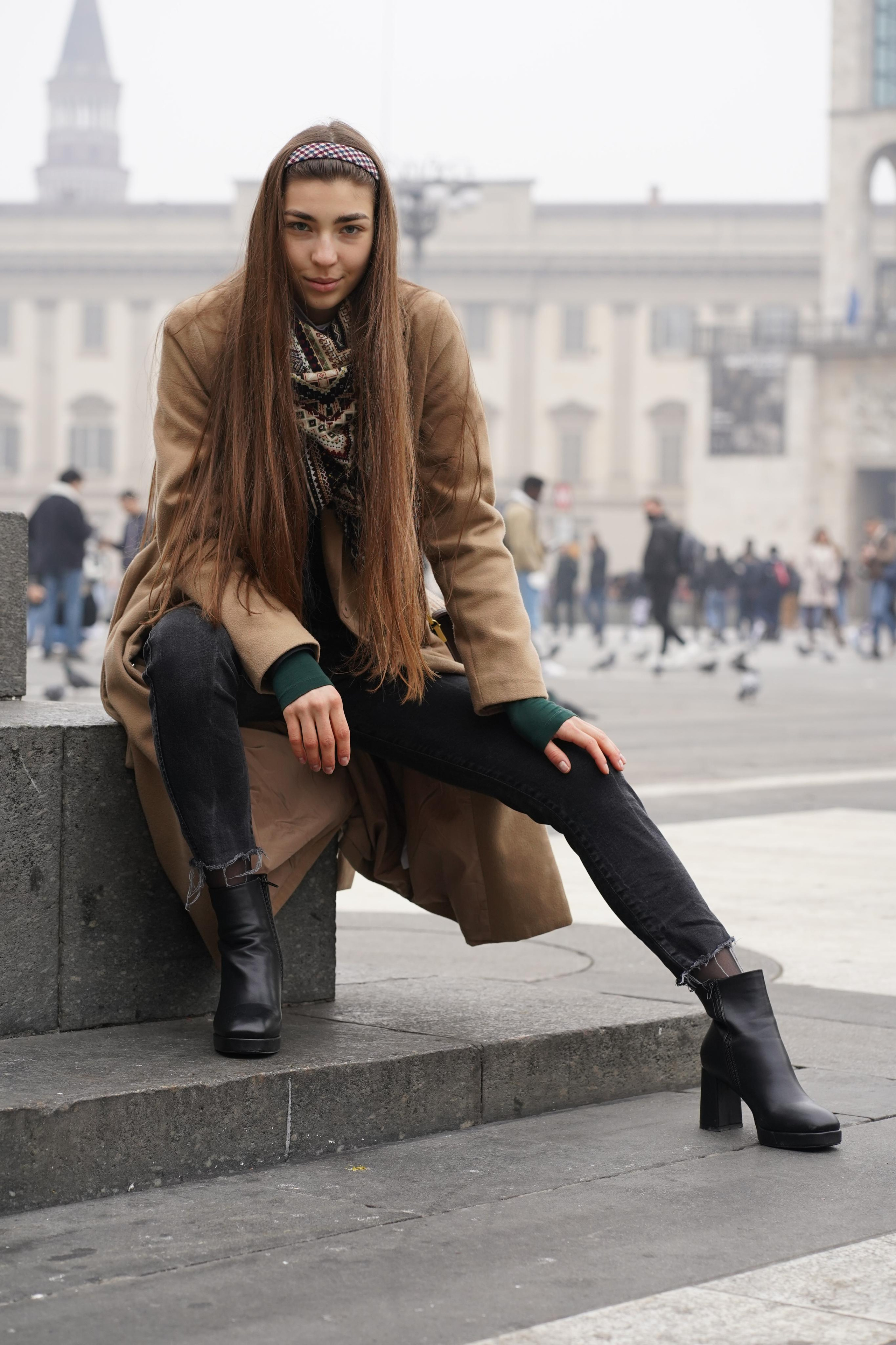 Дуомо. Полина. Гид и фотограф в Милане