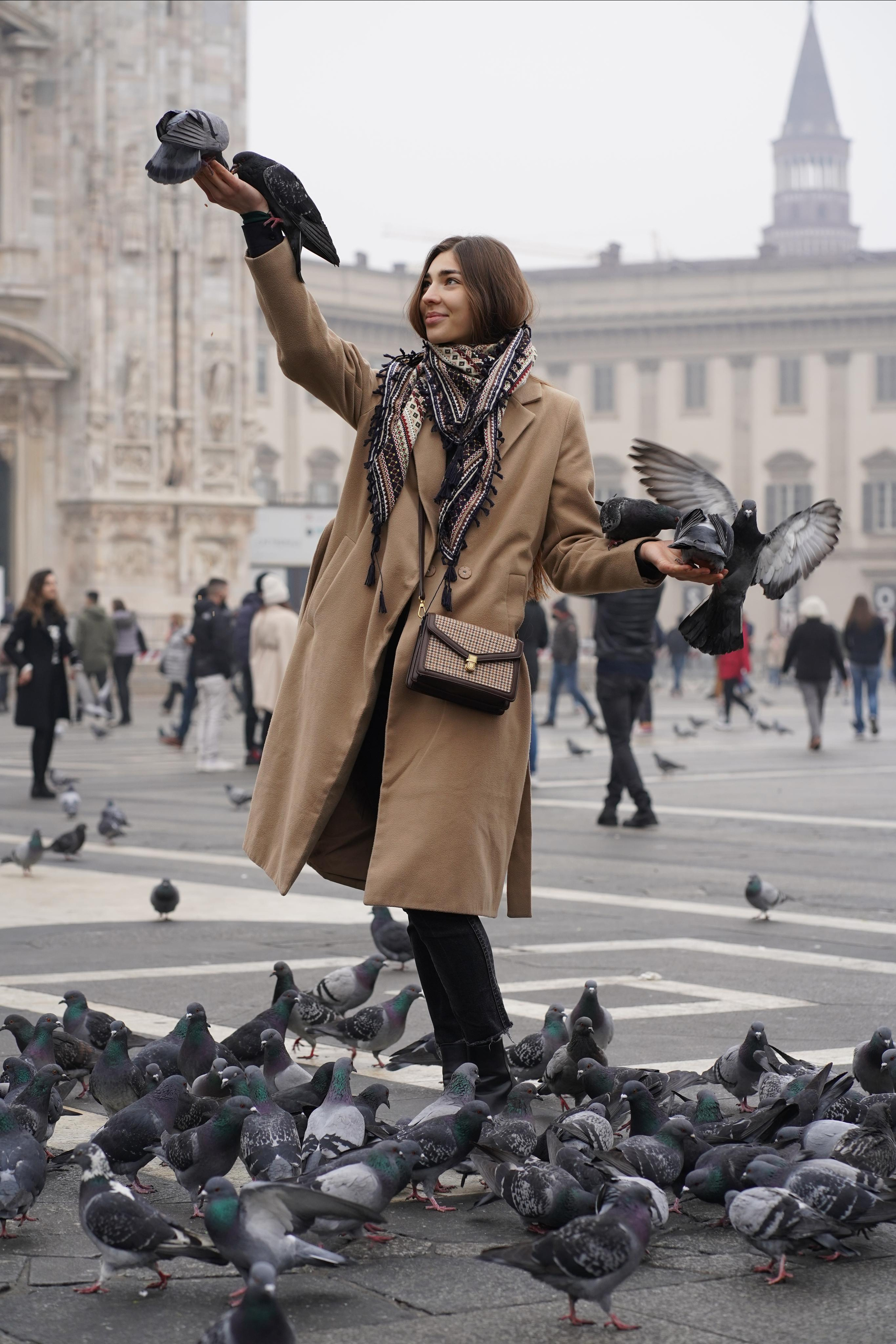 Дуомо. Полина. Гид и фотограф в Милане