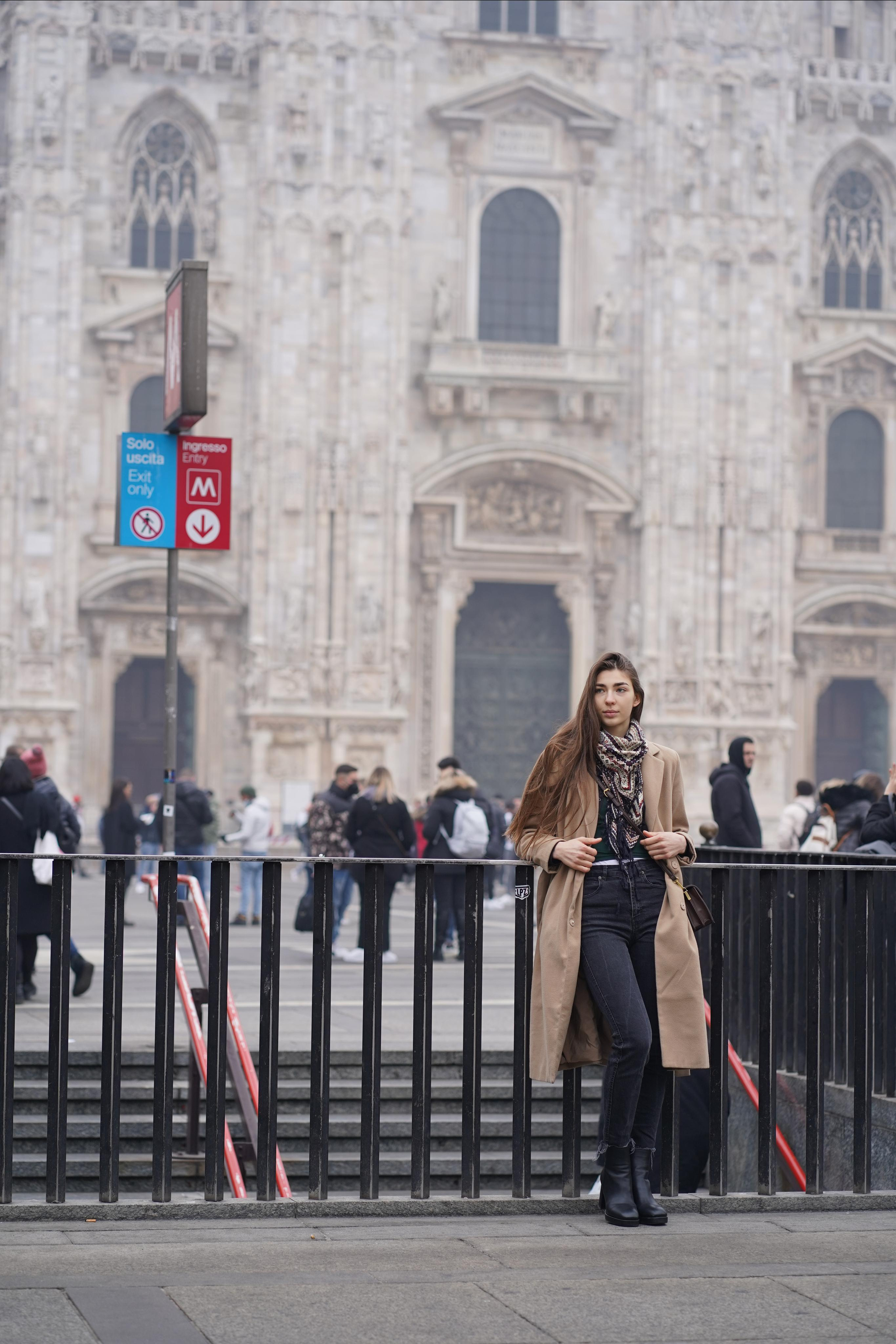 Дуомо. Полина. Гид и фотограф в Милане