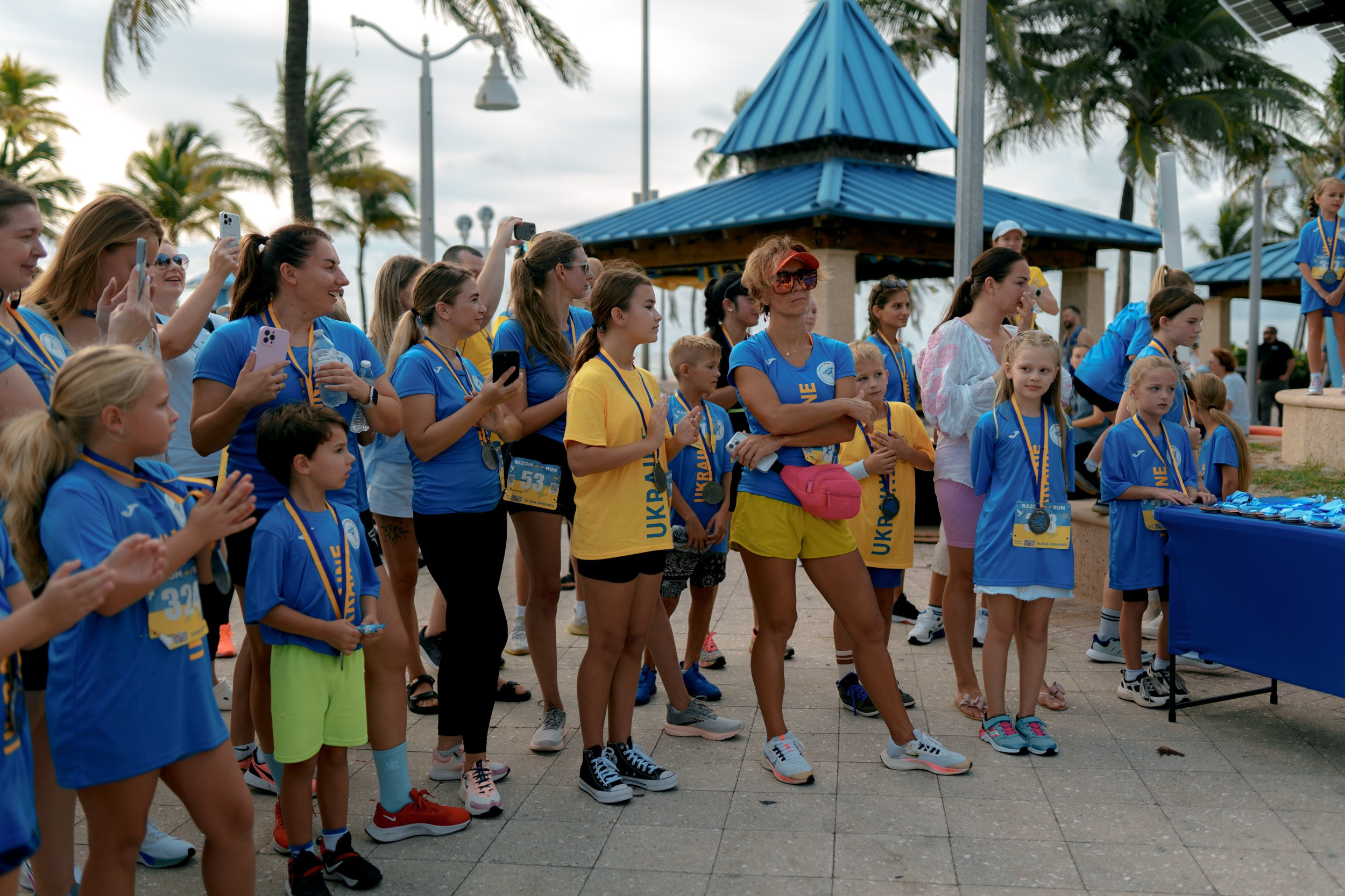 RAZOM RUN. ФОТОГРАФ ФЛОРИДА МАЙАМИ