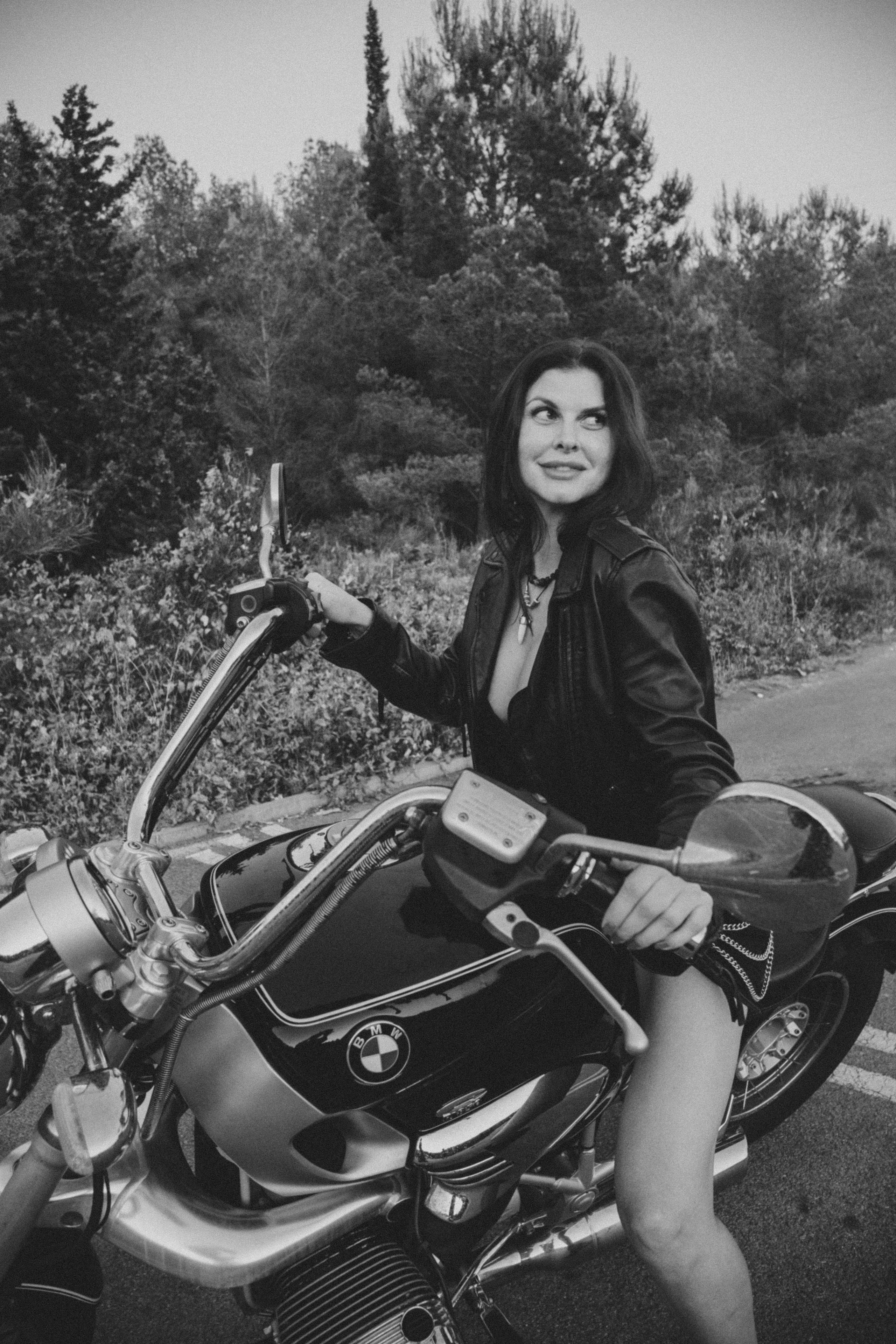 Фотосессия пары на мотоцикле. Профессиональная фотосъемка в Калафелле — Елена Медведева