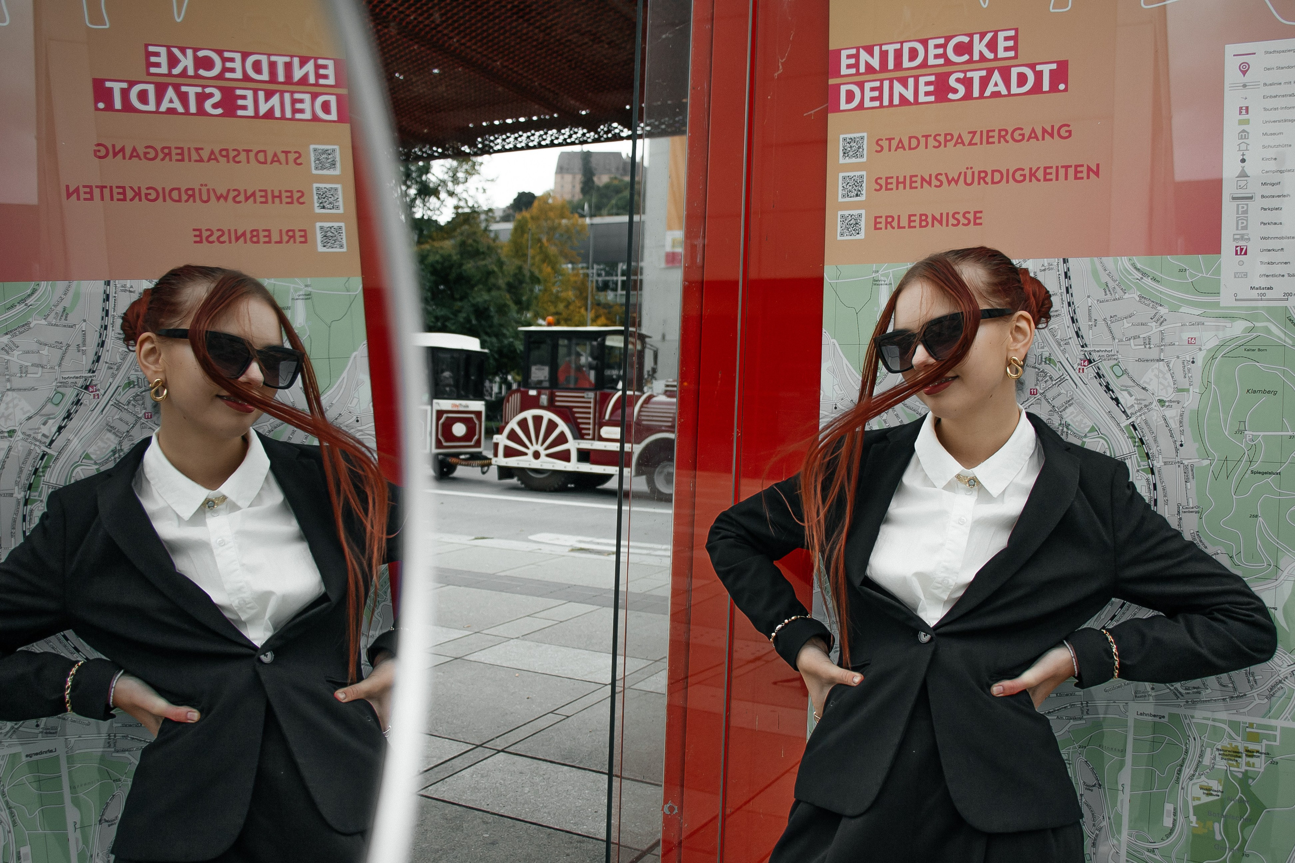 Red girl. PHOTOgrapher Germany MARBURG
