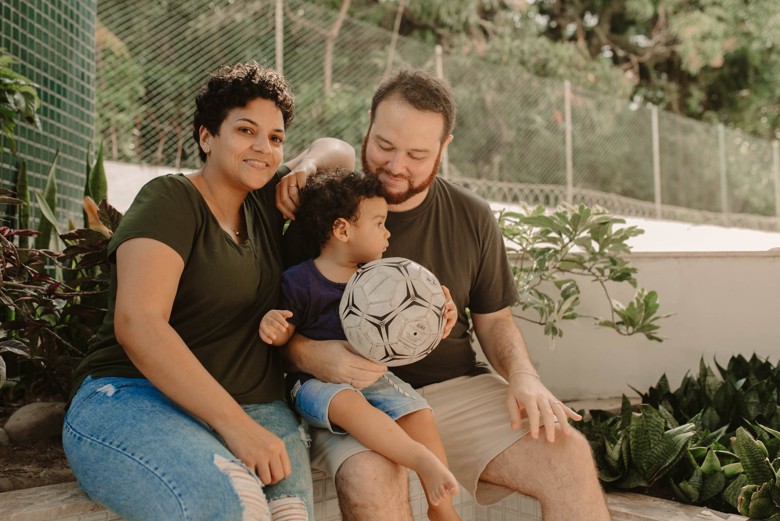 Uma tarde em família. Água Carmim Fotografia