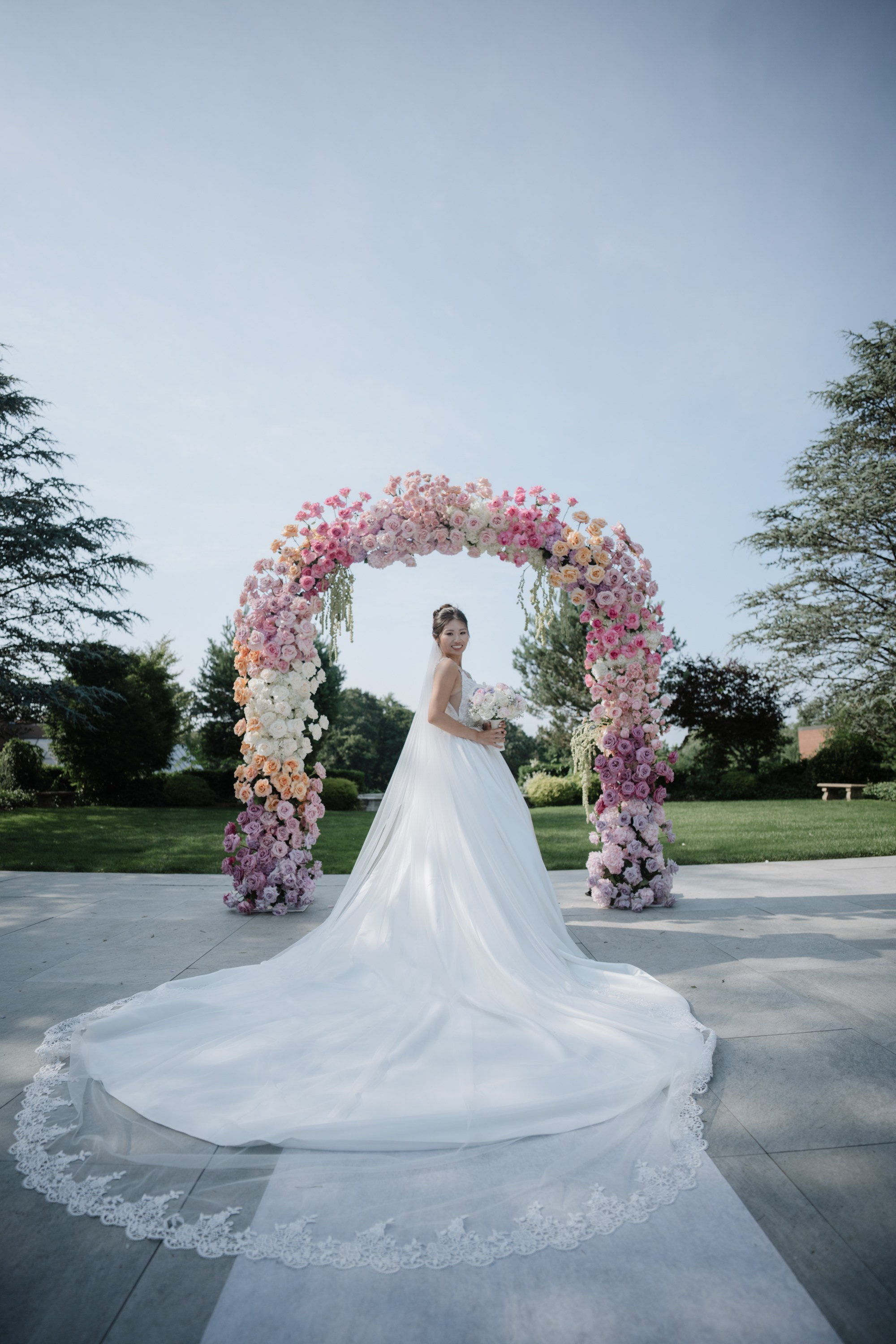 A stunning wedding with Asian style. Portrait and wedding photographer in New York