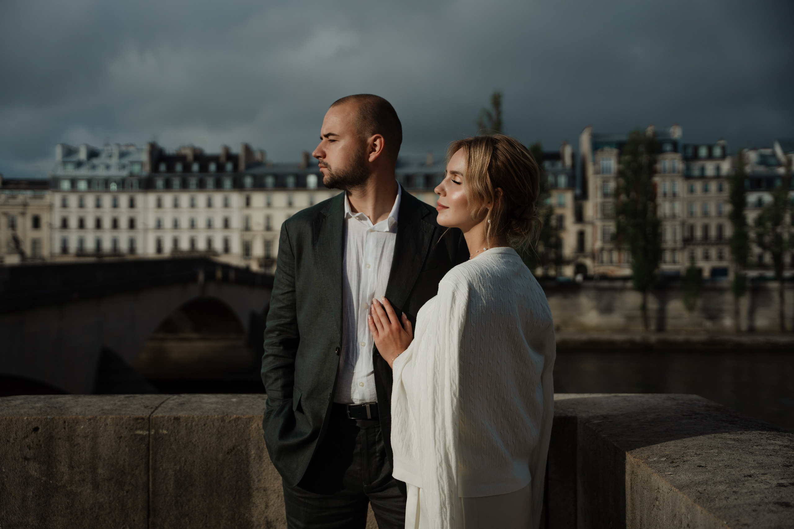 Юля и Саша в Париже. Paris photographer — Polina Osipova