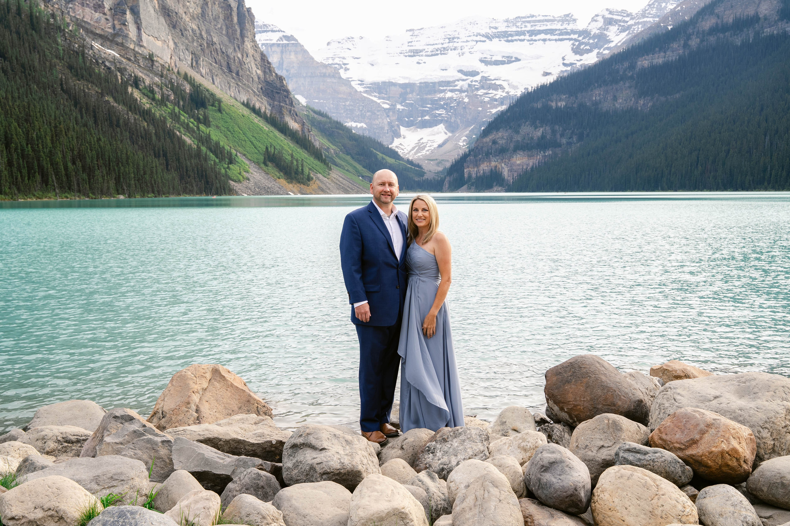 Lake Louise — Lina & Eric. Ching Li Photography