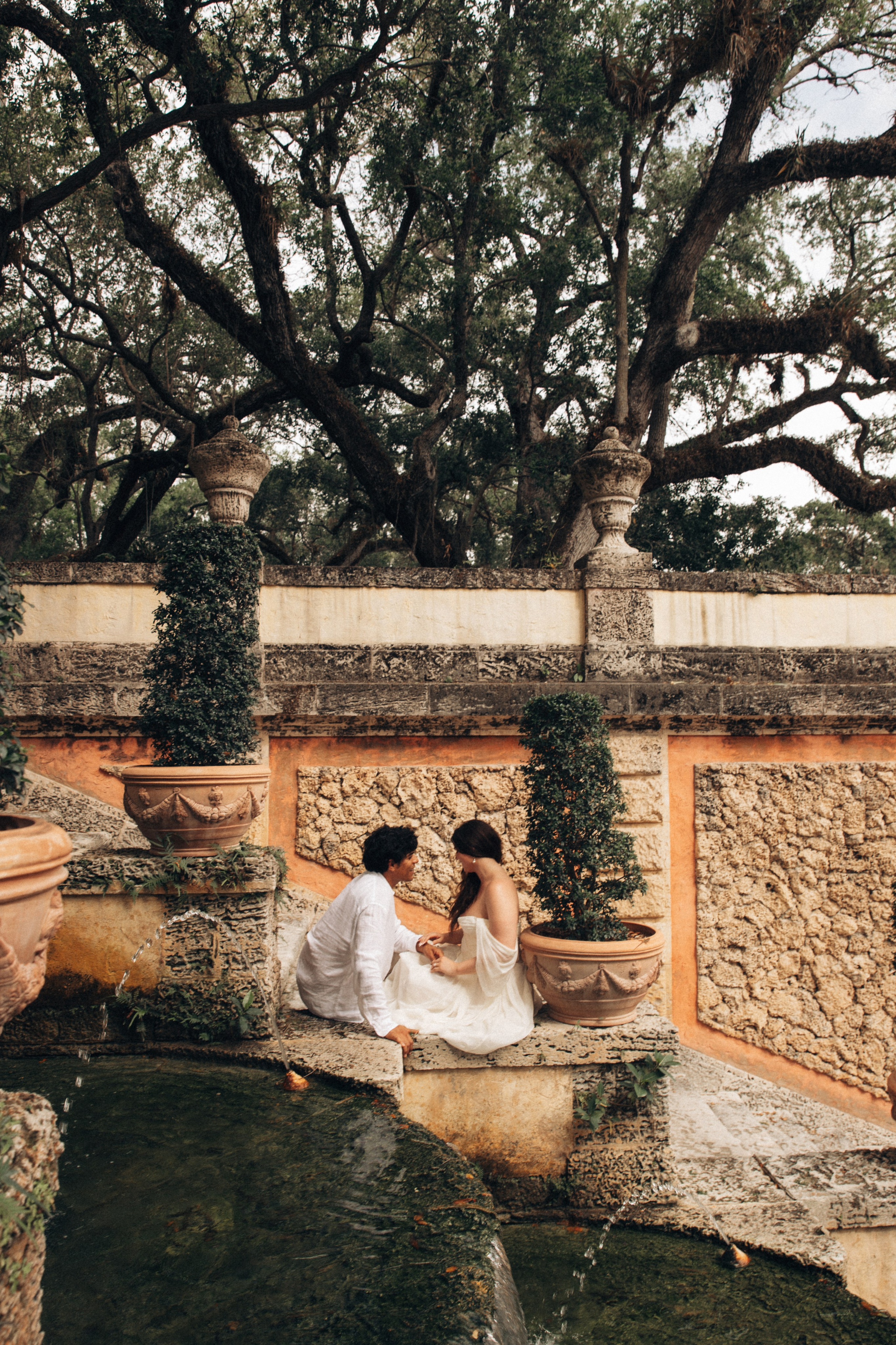 Lindsay & Kirk | Elopement at Vizcaya Museum & Gardens