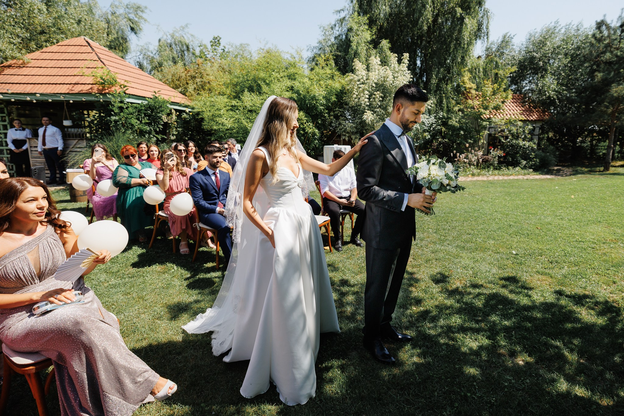 Mihaela si Nicolae - Nunta in locatie in aer liber la Nouvelle Events. Fotograf nunta Bucuresti - Manu Ivanciu | Fotograf botez