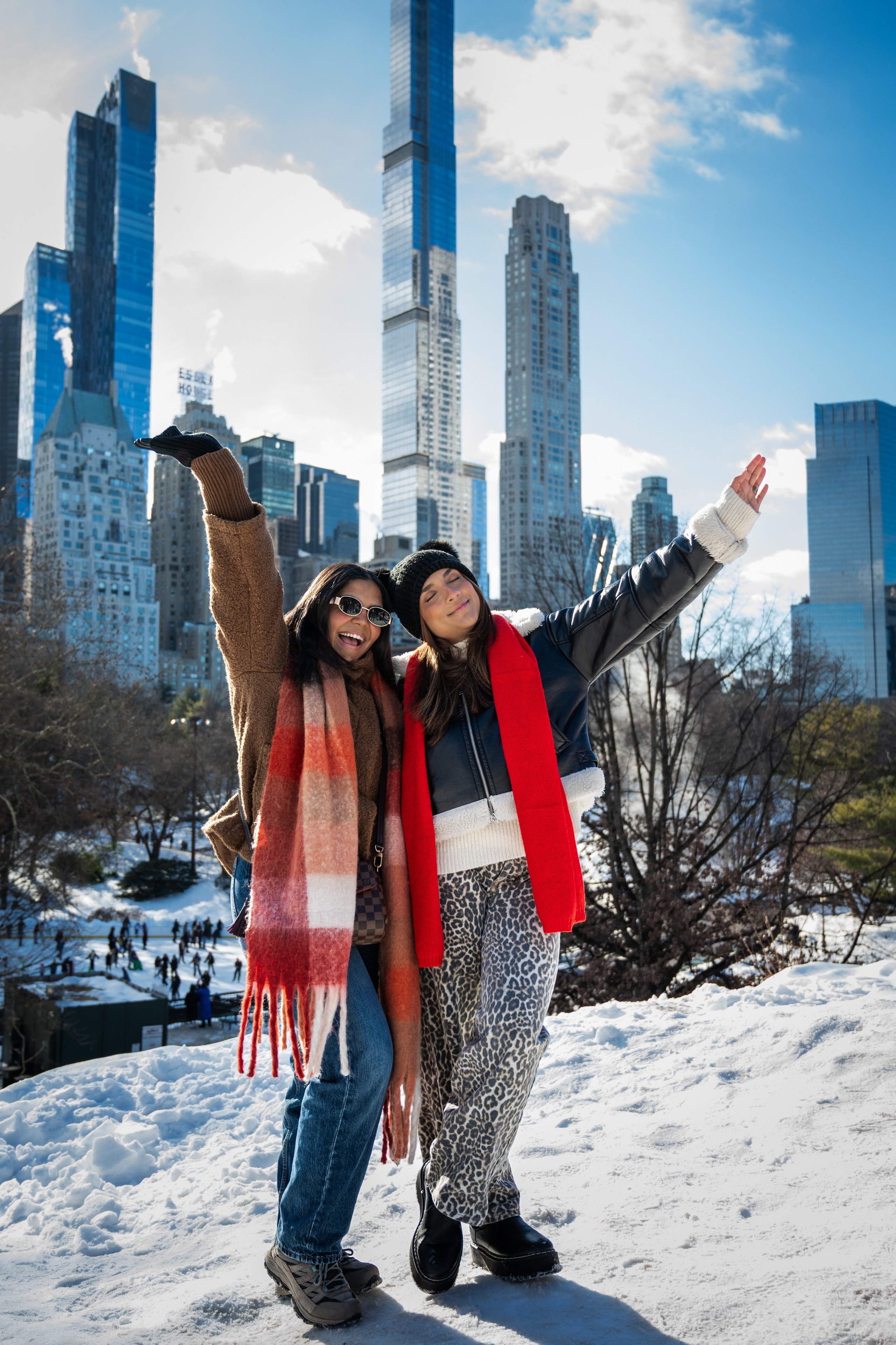 Friends photoshoot at Cat’s Rock, Central Park. Photography company in NYC — Sirius Proxima Photography