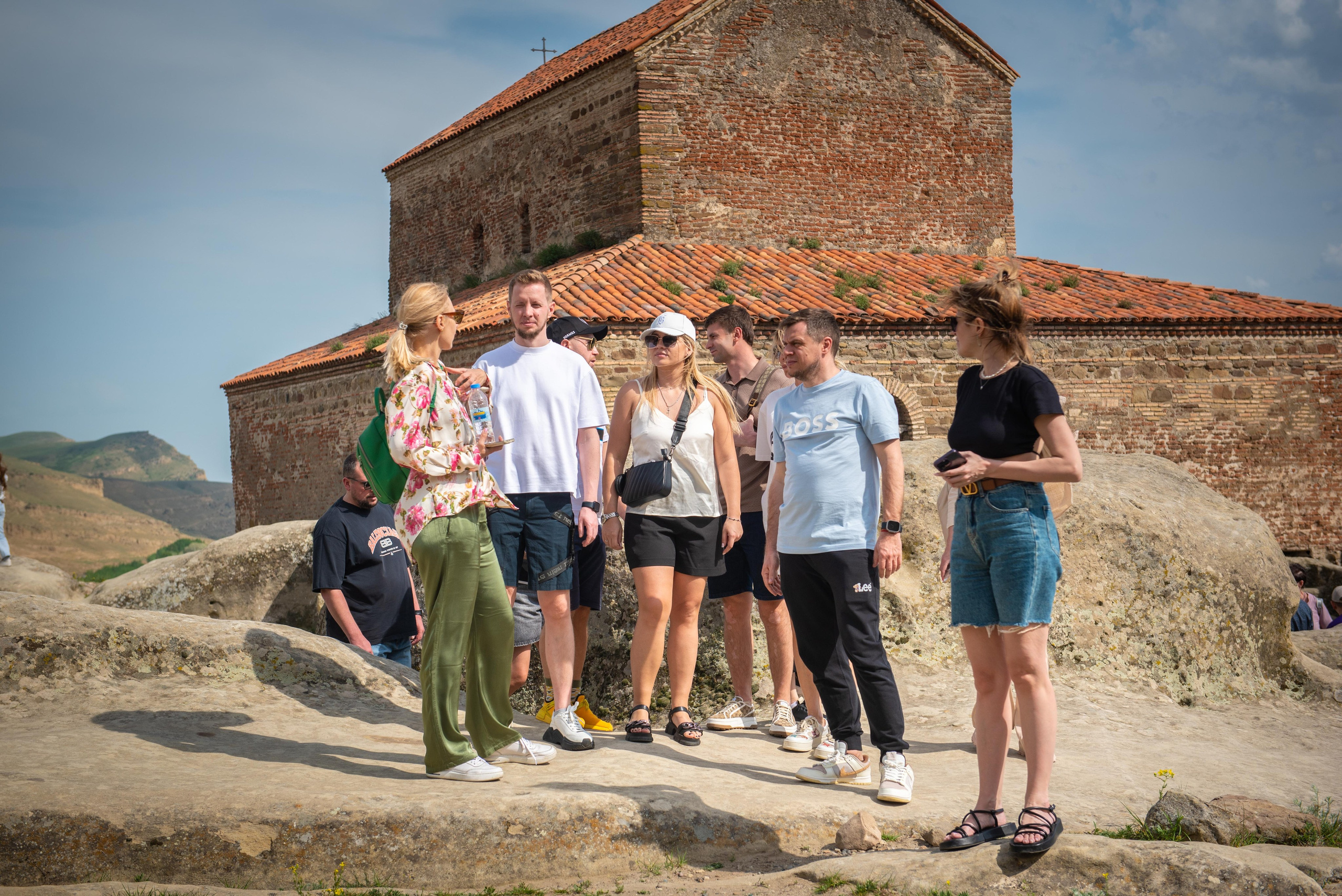 Uplistsikhe. Photographer in Tbilisi