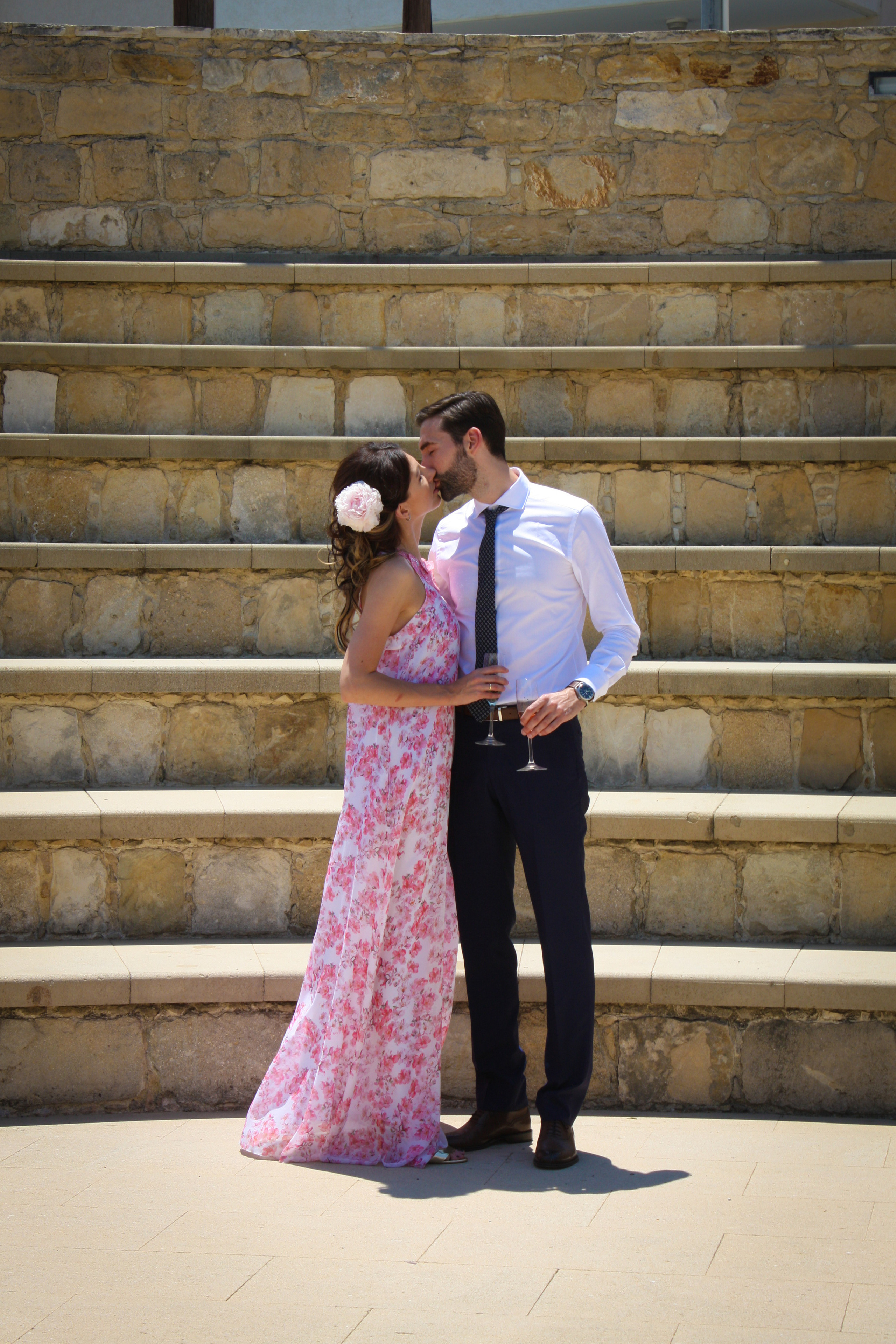 Just married couple in Cyprus