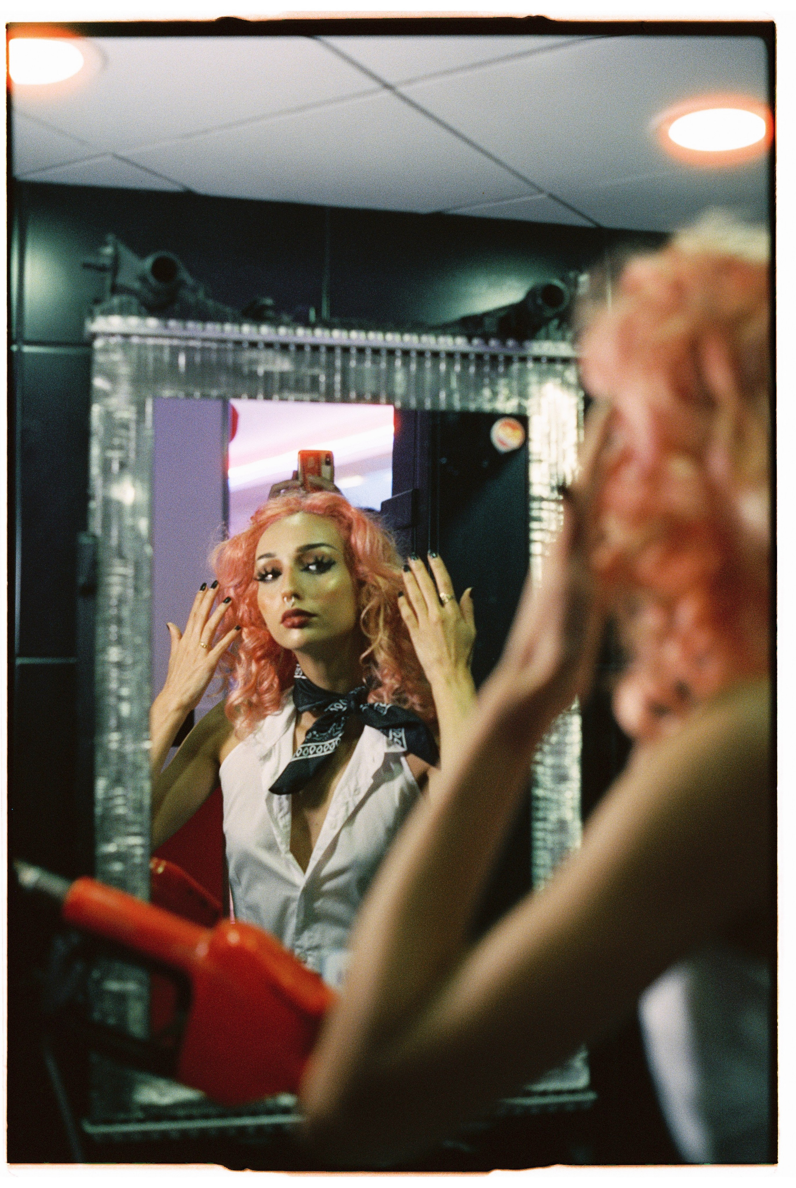 Adriana / CINESTILL 800T. Portrait photographer in Madeira — Marina Shtukina