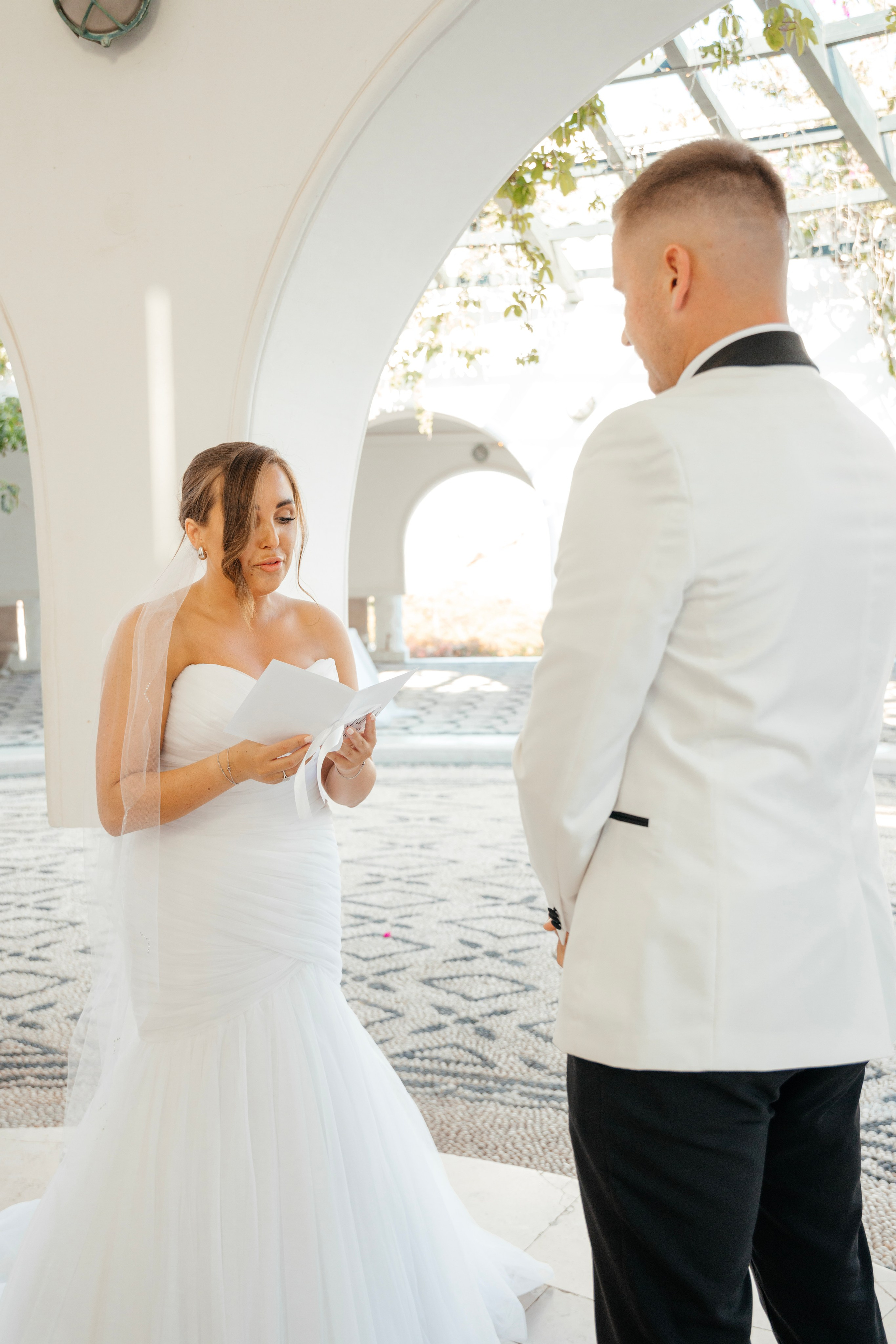 Wedding ceremony, Kalithea Springs, Rhodes, Greece