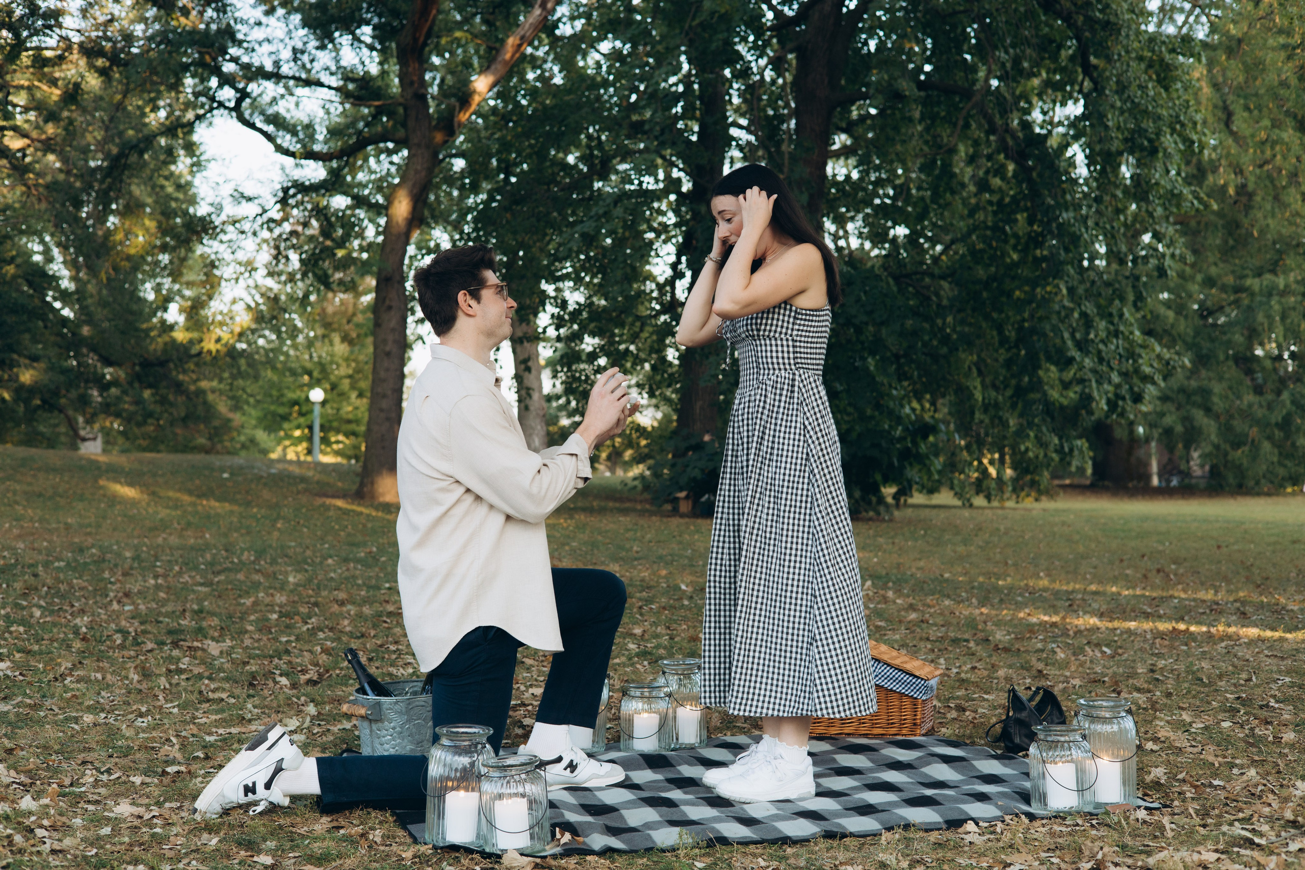 Lincoln Park Proposal — Margarita Stepanenko Photographer