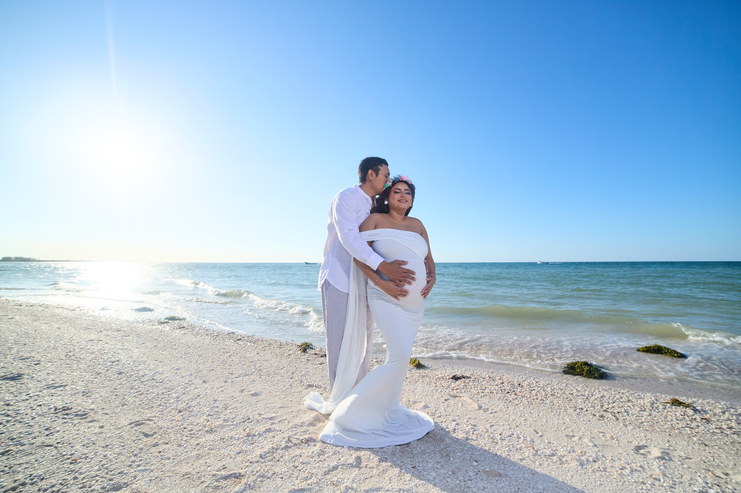 Suleymi y Familia. Christian Ku fotógrafo en Mérida, Yucatán