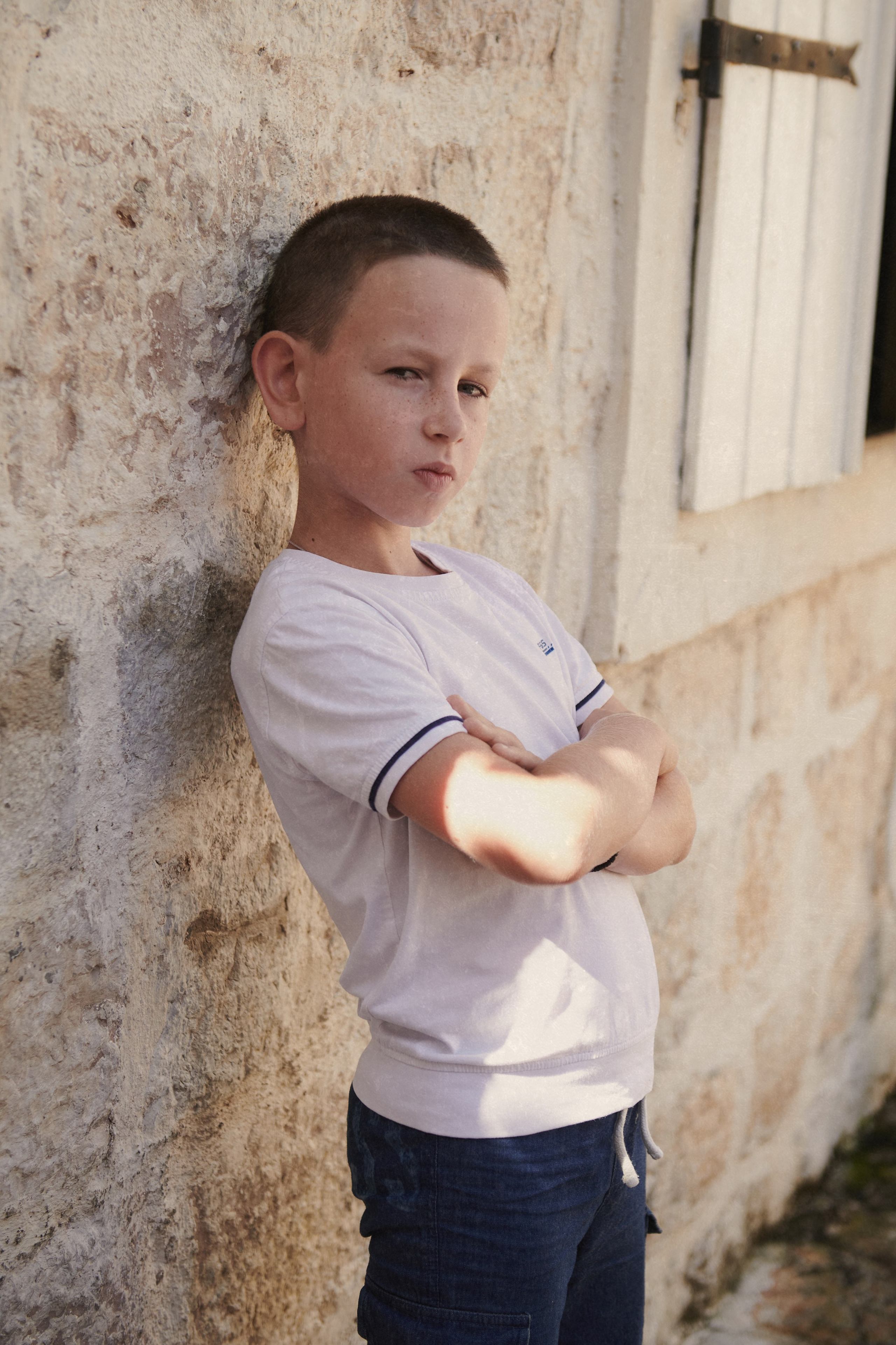 campaign shooting for kids clothing brand