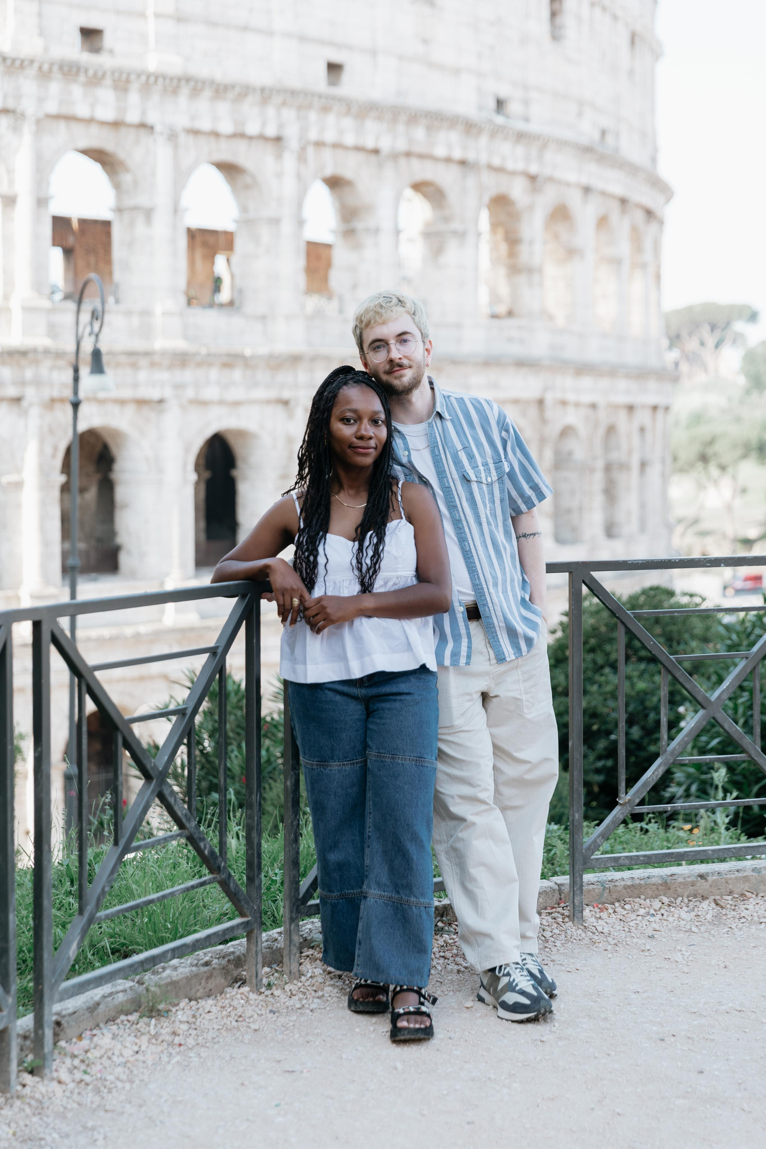 A Love story. Photographer in Rome